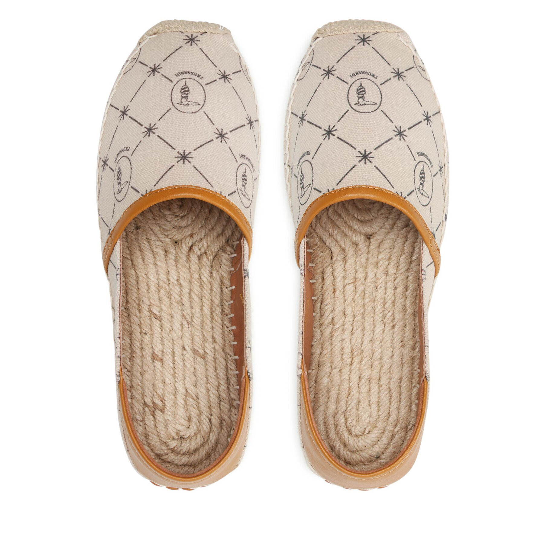 Trussardi Еспадрили 79A00733 Бежов - Pepit.bg