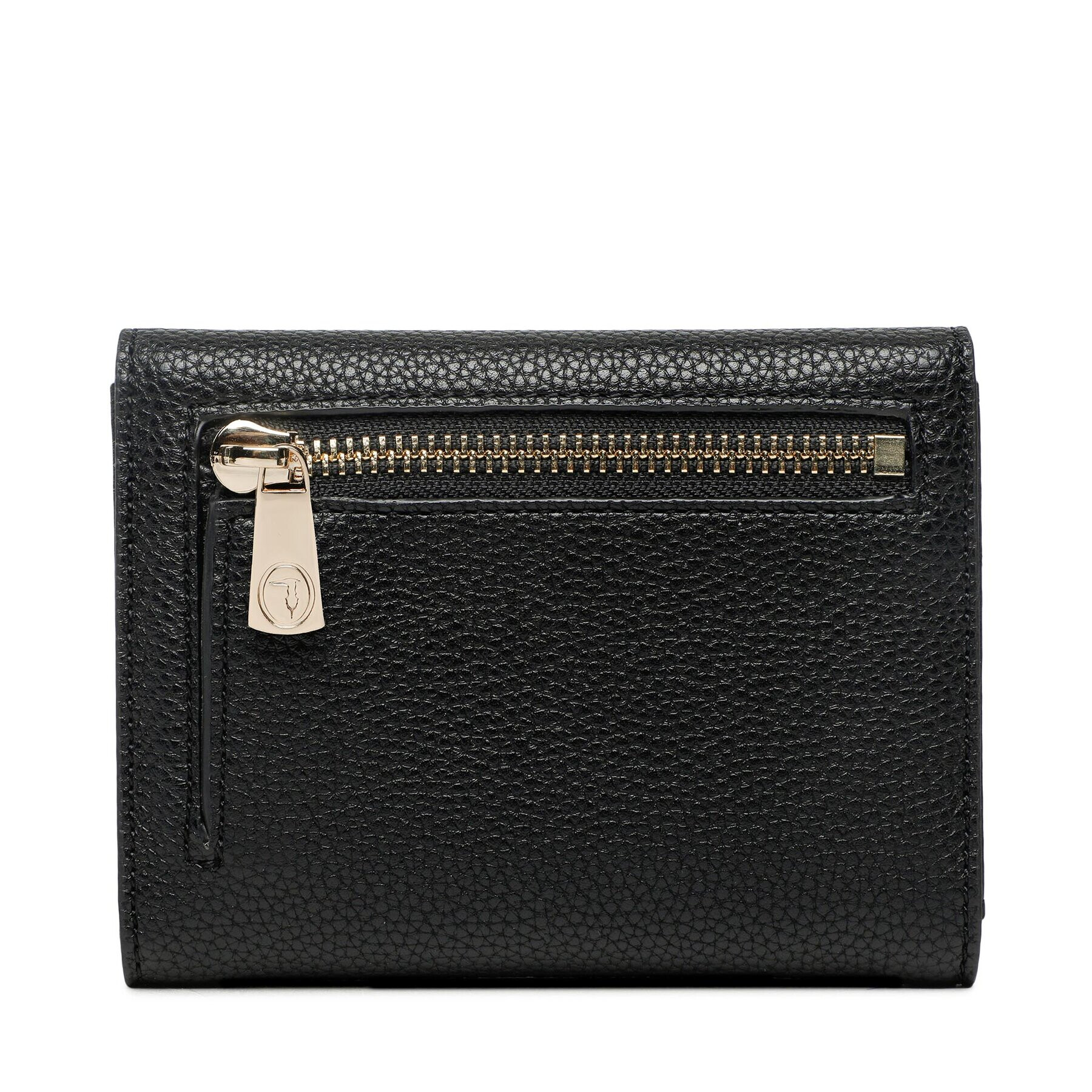 Trussardi Голям дамски портфейл 75W00348 Черен - Pepit.bg