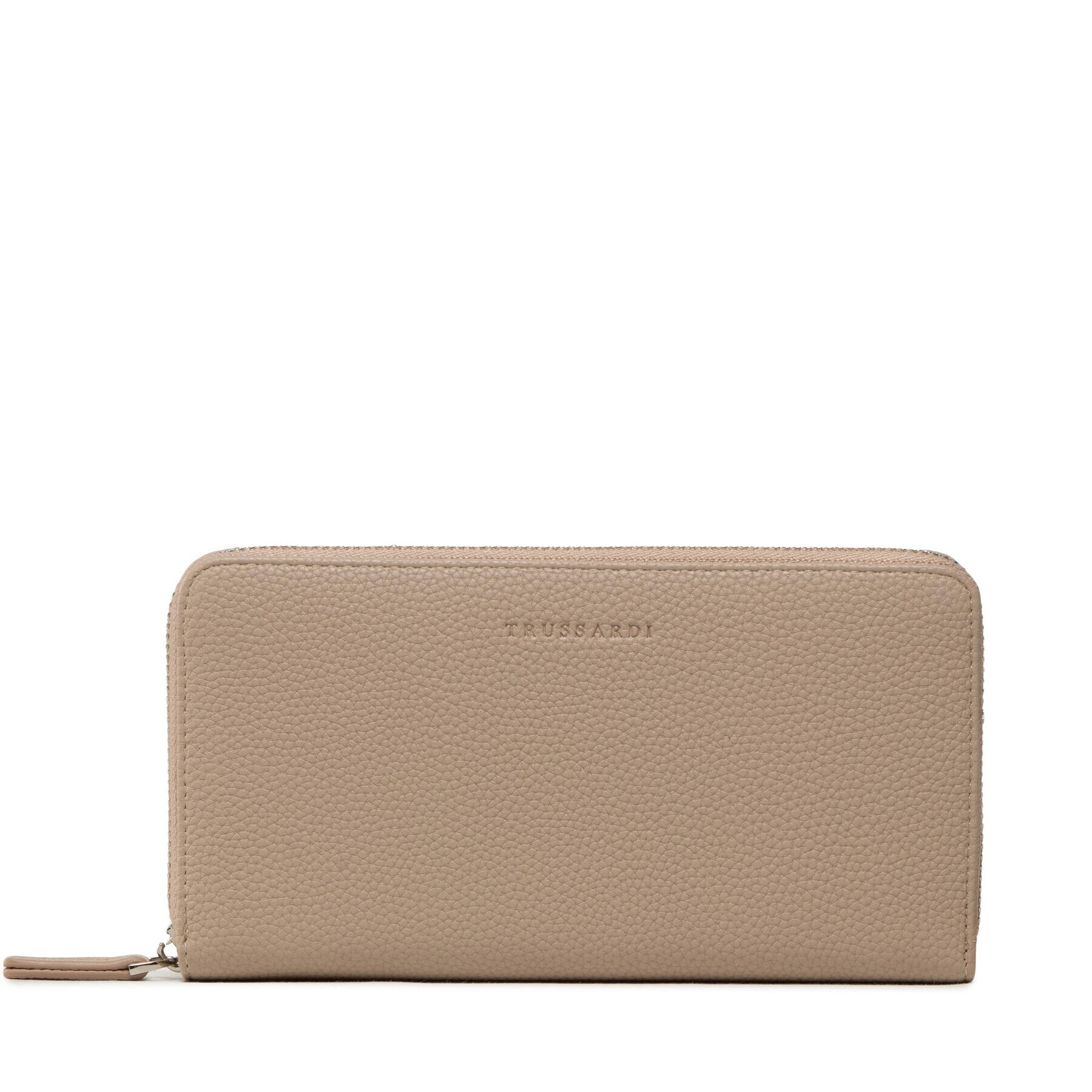 Trussardi Голям дамски портфейл 75W00358 Бежов - Pepit.bg