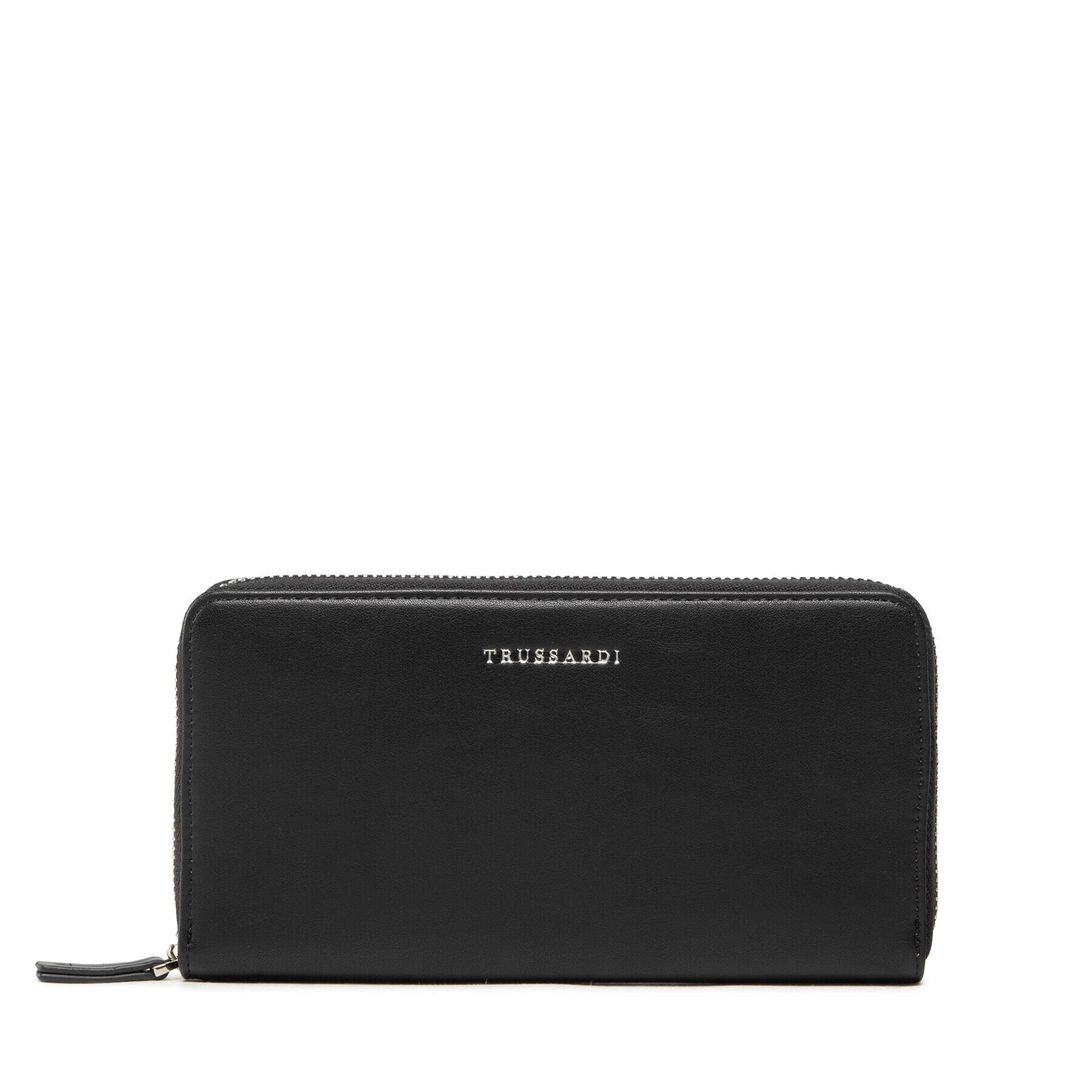 Trussardi Голям дамски портфейл 75W00385 Черен - Pepit.bg