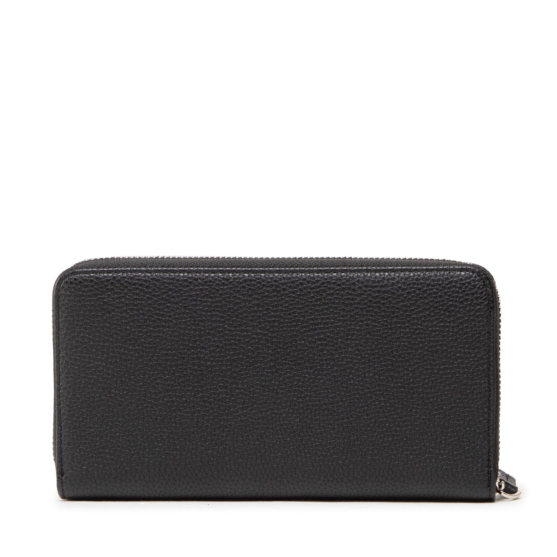 Trussardi Голям дамски портфейл Nadir Zip Around Lg 75W00358 Черен - Pepit.bg