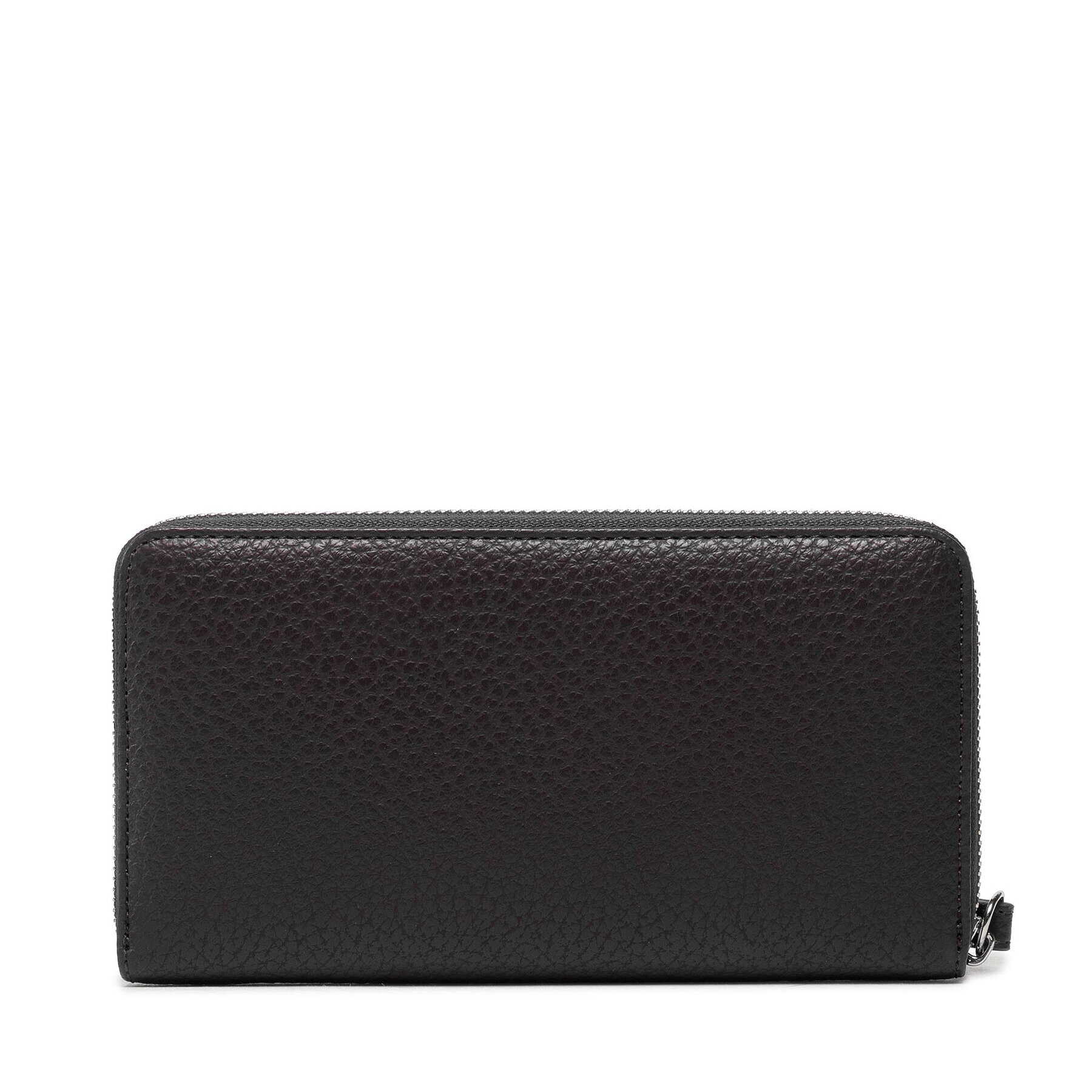 Trussardi Голям дамски портфейл Onyx Zip Around Lg+ 75W00370 Черен - Pepit.bg