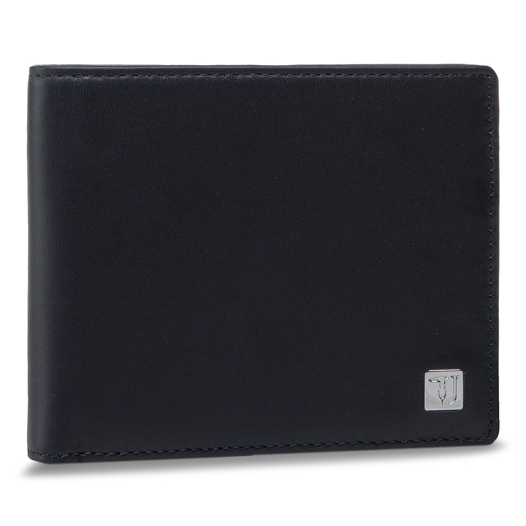 Trussardi Голям мъжки портфейл Wallet Credit Card 71W00005 Тъмносин - Pepit.bg