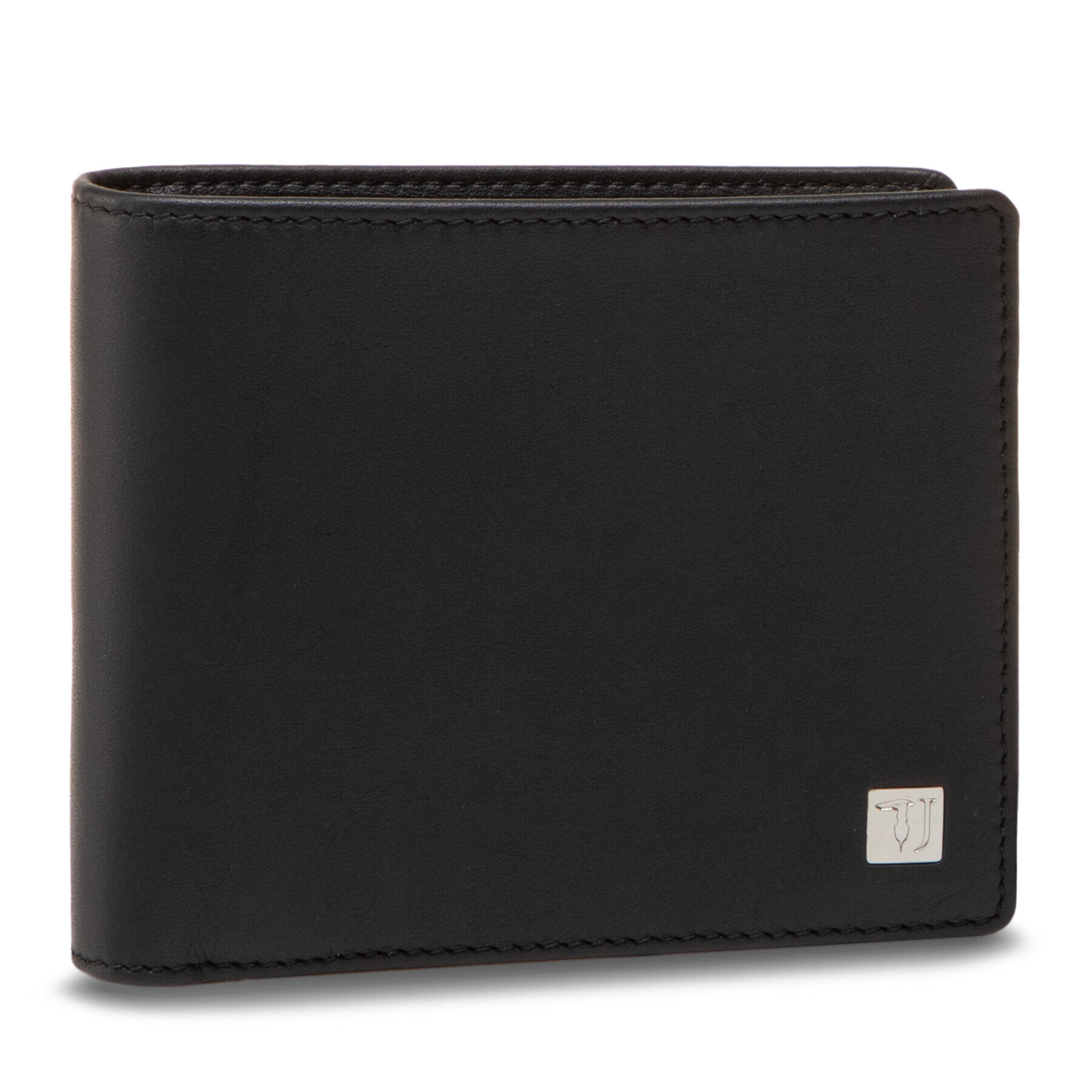 Trussardi Голям мъжки портфейл Wallet Credit Card Coin 71W00004 Черен - Pepit.bg