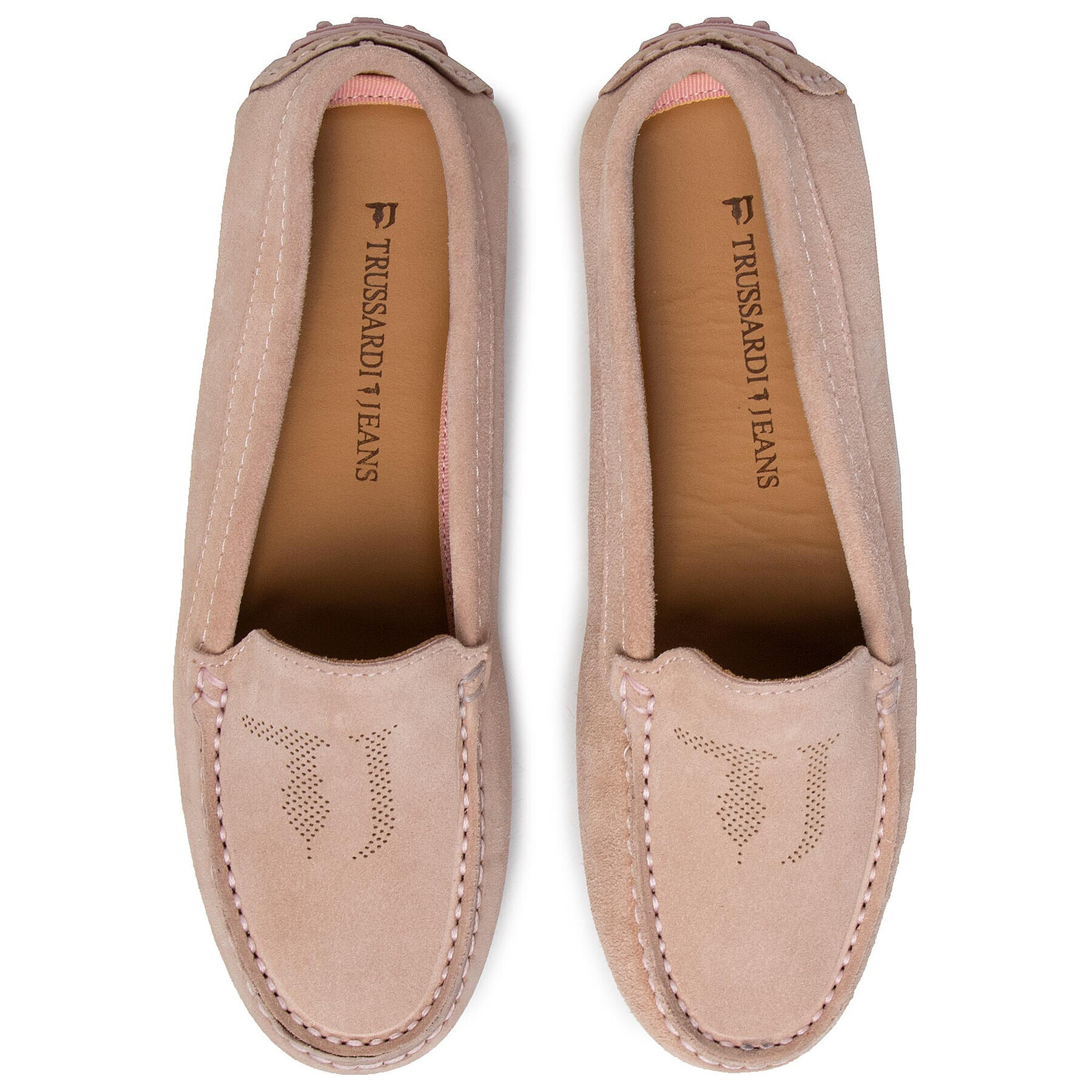 Trussardi Jeans Мокасини 79A00515 Бежов - Pepit.bg