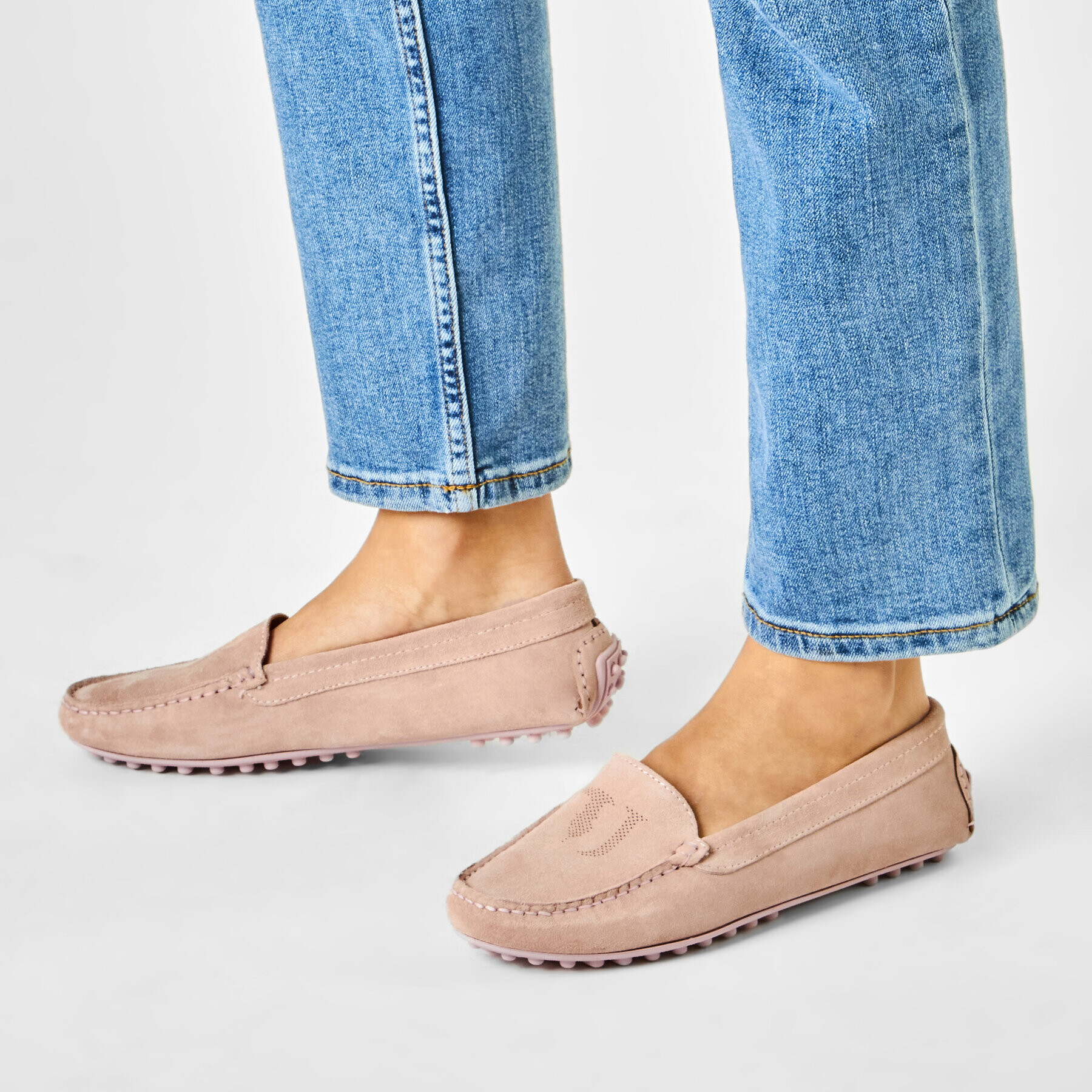 Trussardi Jeans Мокасини 79A00515 Бежов - Pepit.bg