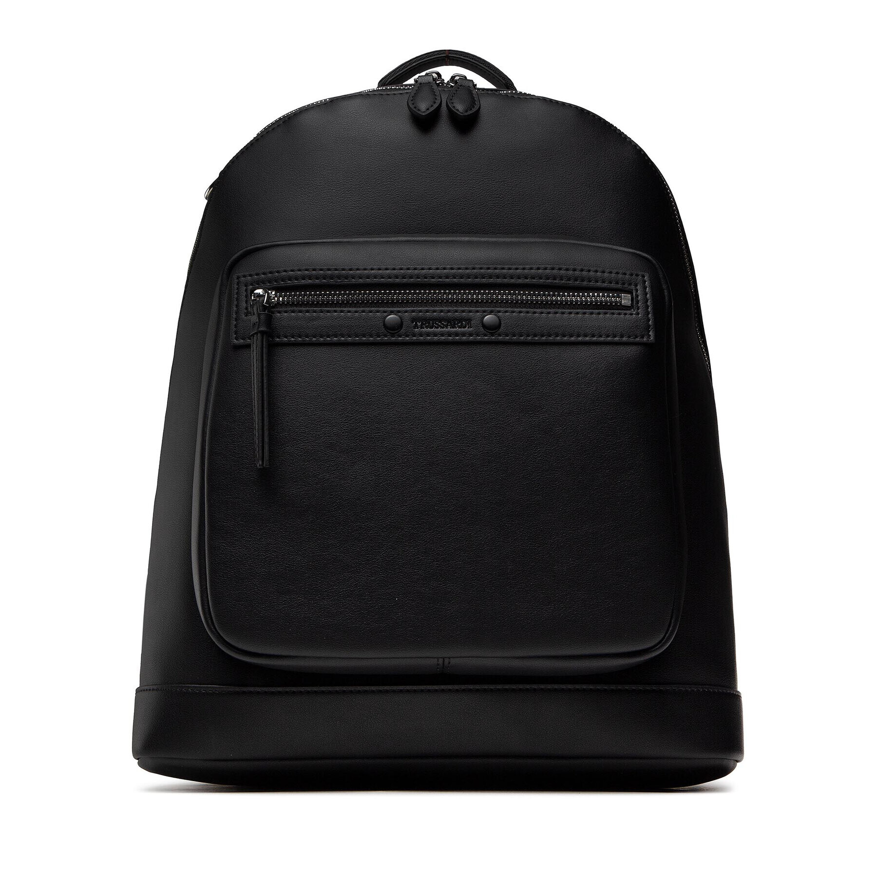 Trussardi Jeans Раница College Backpack Md Smooth 71B00272 Черен - Pepit.bg