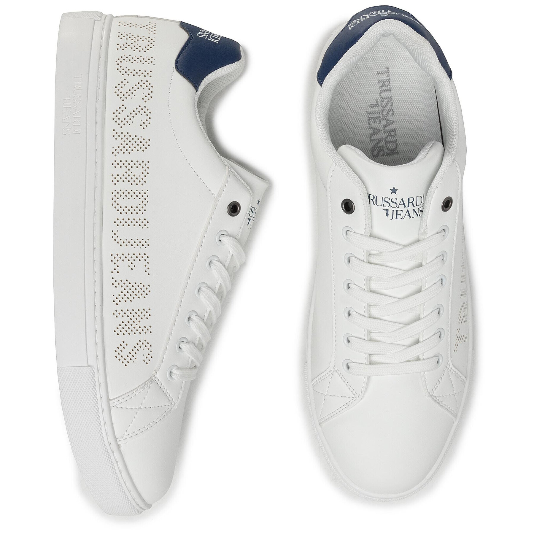Trussardi Jeans Сникърси 77A00228 Бял - Pepit.bg