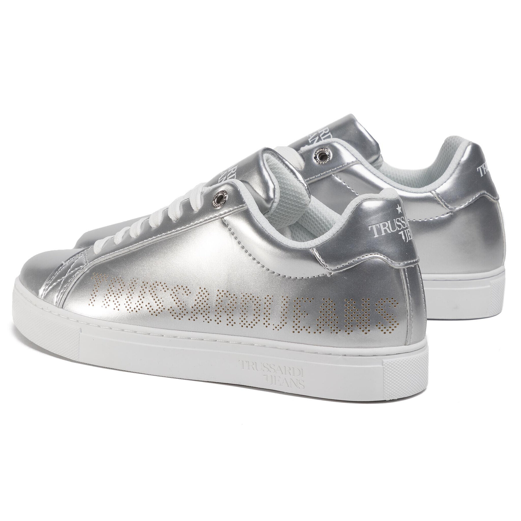 Trussardi Jeans Сникърси 79A00465 Сребрист - Pepit.bg