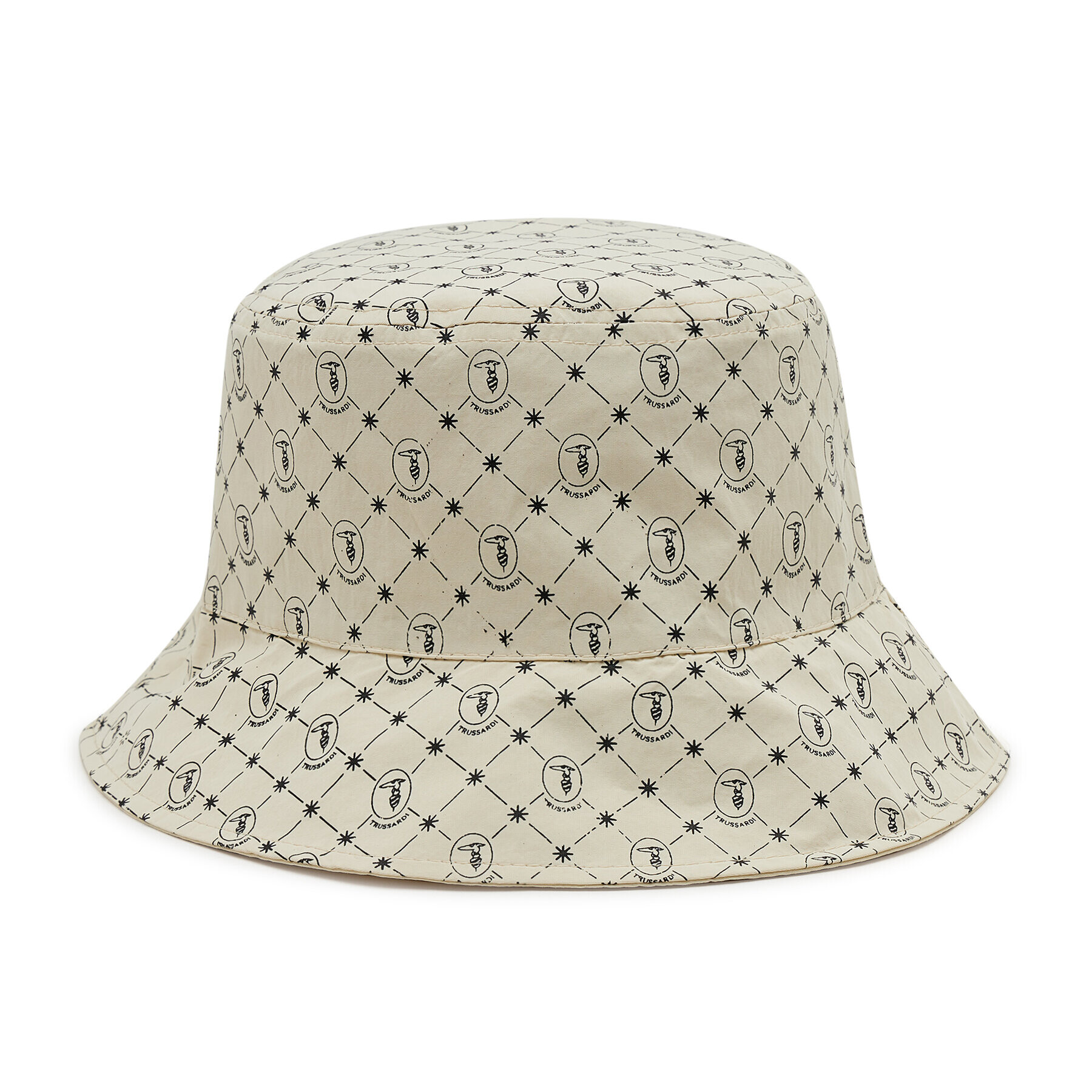 Trussardi Капела Bucket Hat Nylon Monogram 59Z00318 Бежов - Pepit.bg