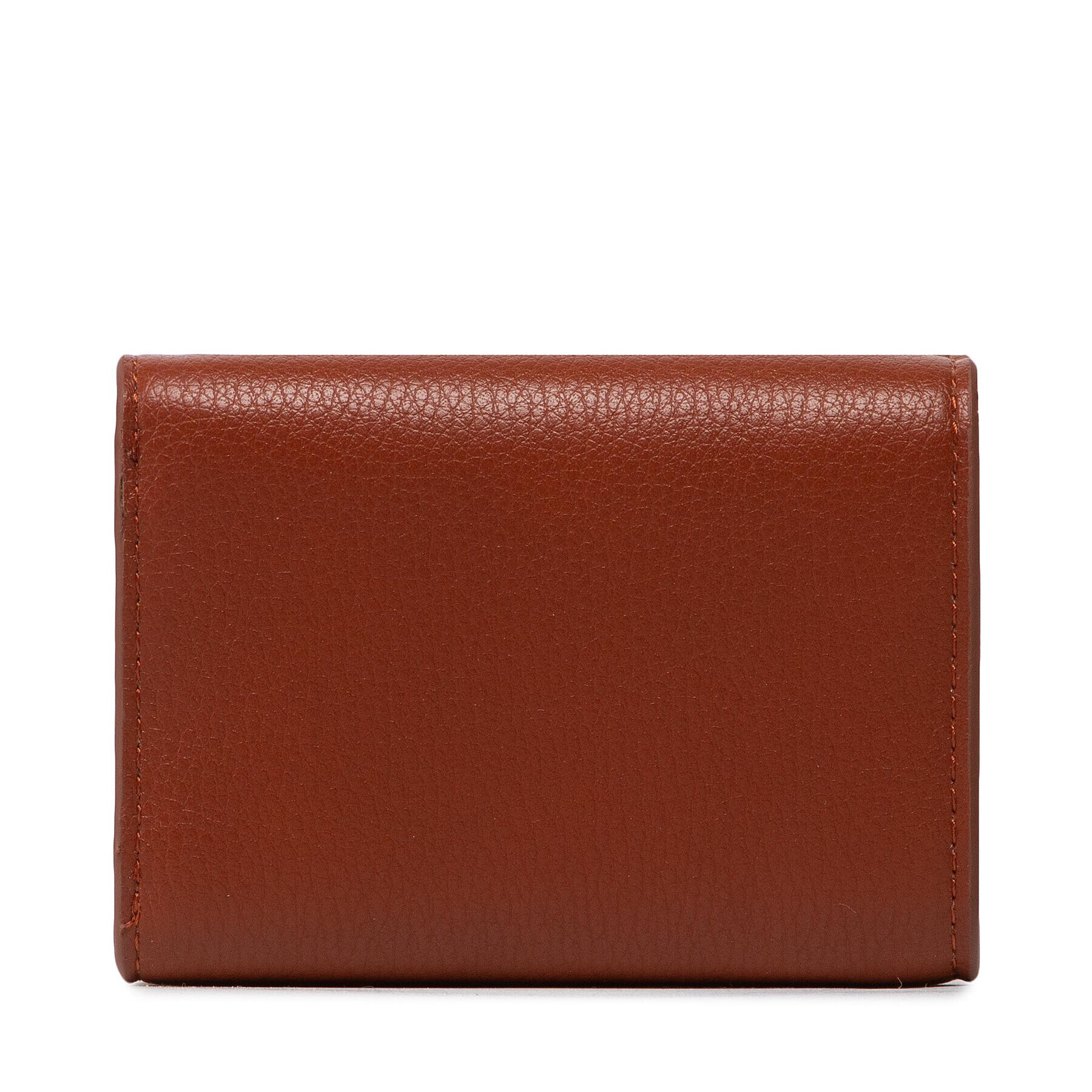 Trussardi Малък дамски портфейл Mia Continental 75W00305 Кафяв - Pepit.bg