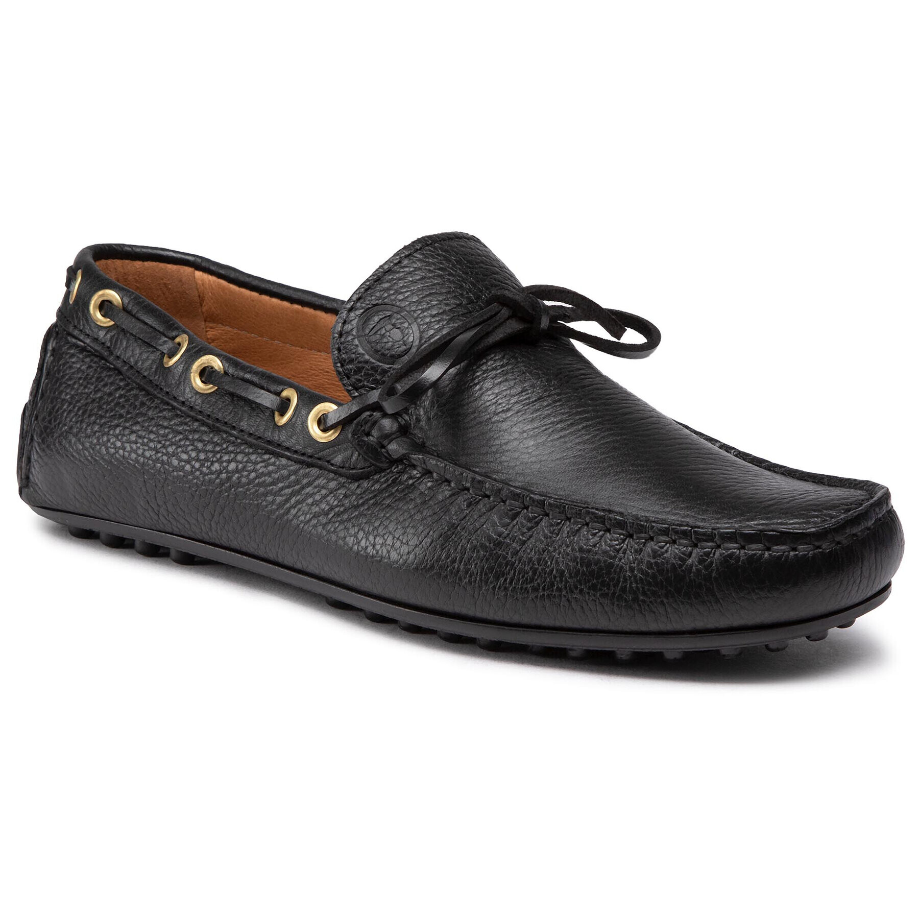 Trussardi Мокасини 77A00315 Черен - Pepit.bg
