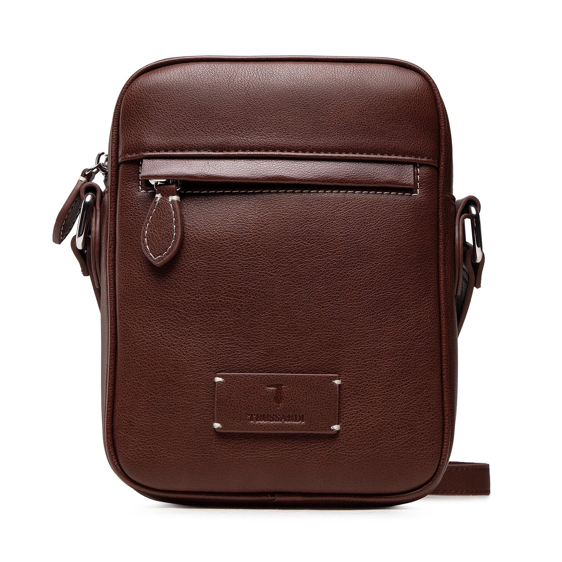 Trussardi Мъжка чантичка 71B00259 Кафяв - Pepit.bg