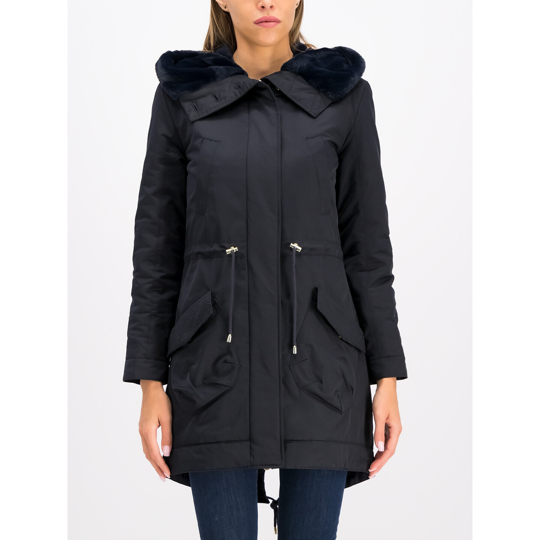 Trussardi Парка 56S00294 Тъмносин Regular Fit - Pepit.bg