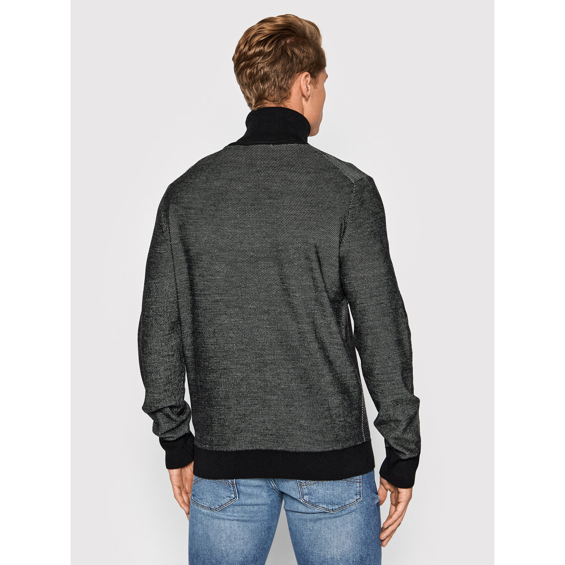 Trussardi Поло 52M00500 Черен Regular Fit - Pepit.bg