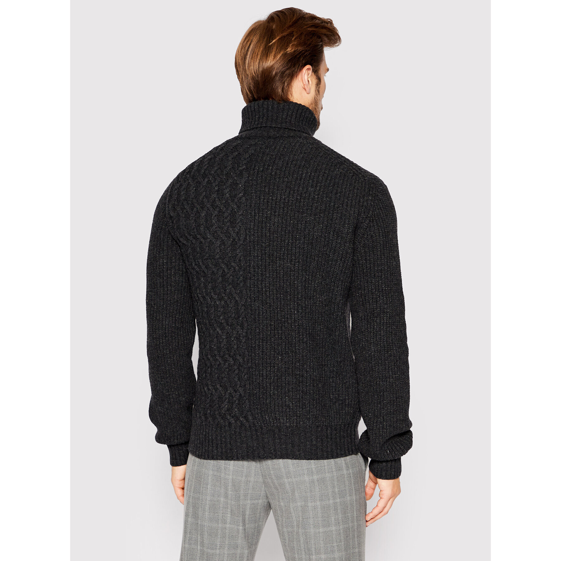 Trussardi Поло 52M00623 Сив Regular Fit - Pepit.bg