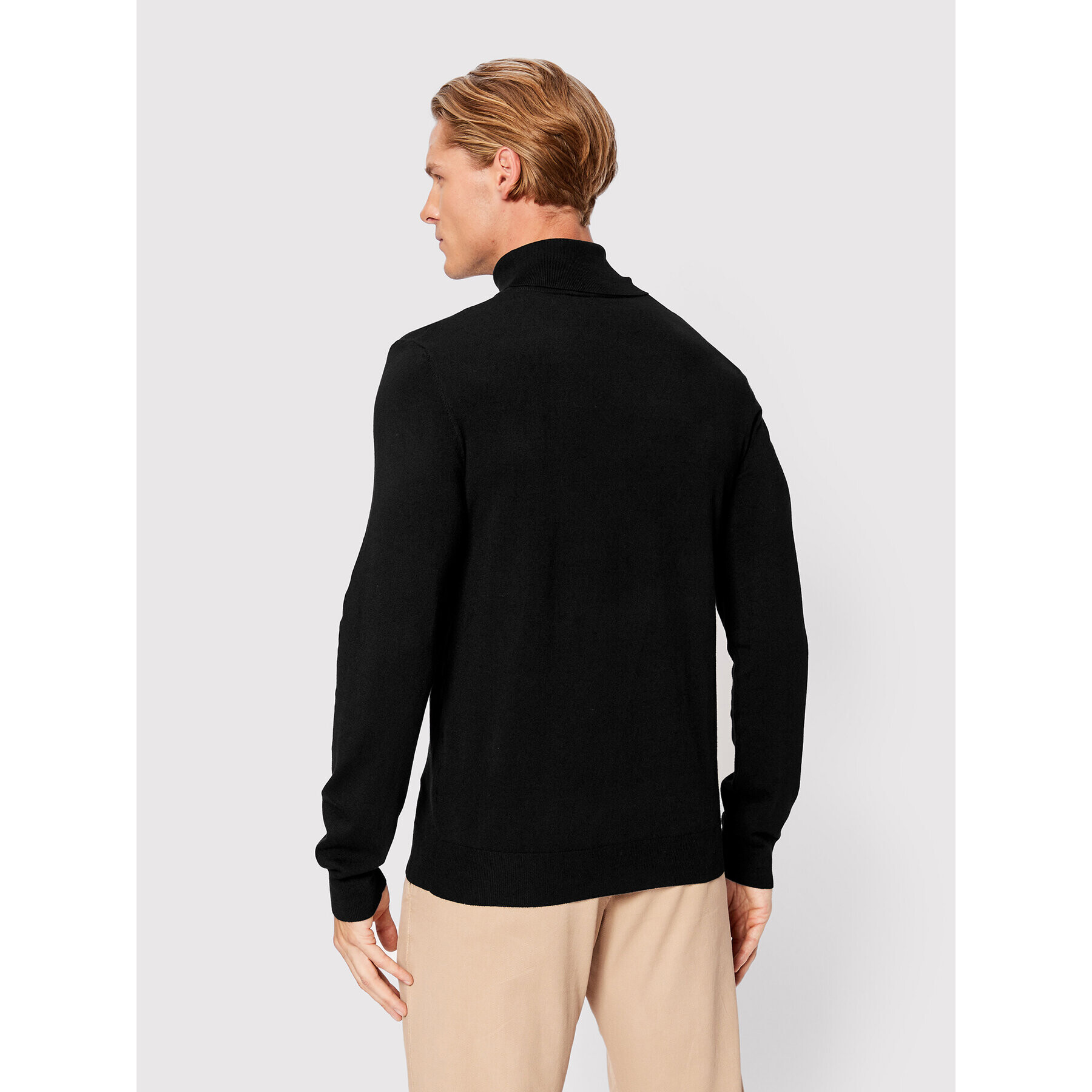 Trussardi Поло 52M00629 Черен Regular Fit - Pepit.bg