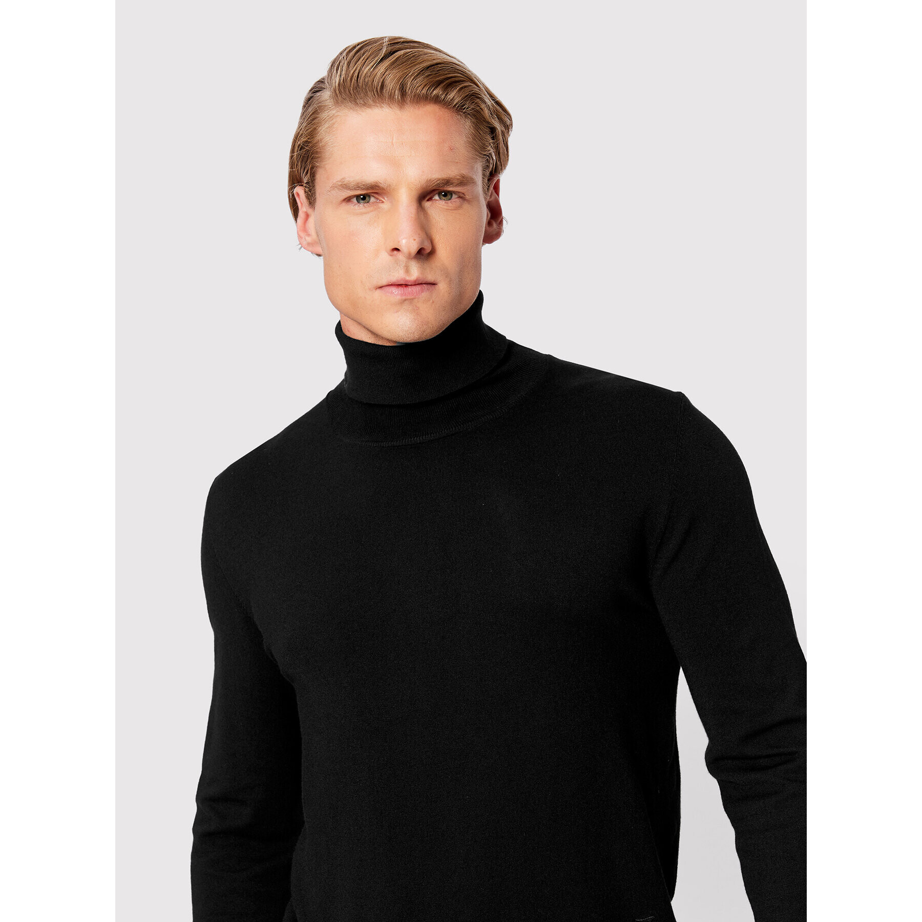 Trussardi Поло 52M00629 Черен Regular Fit - Pepit.bg