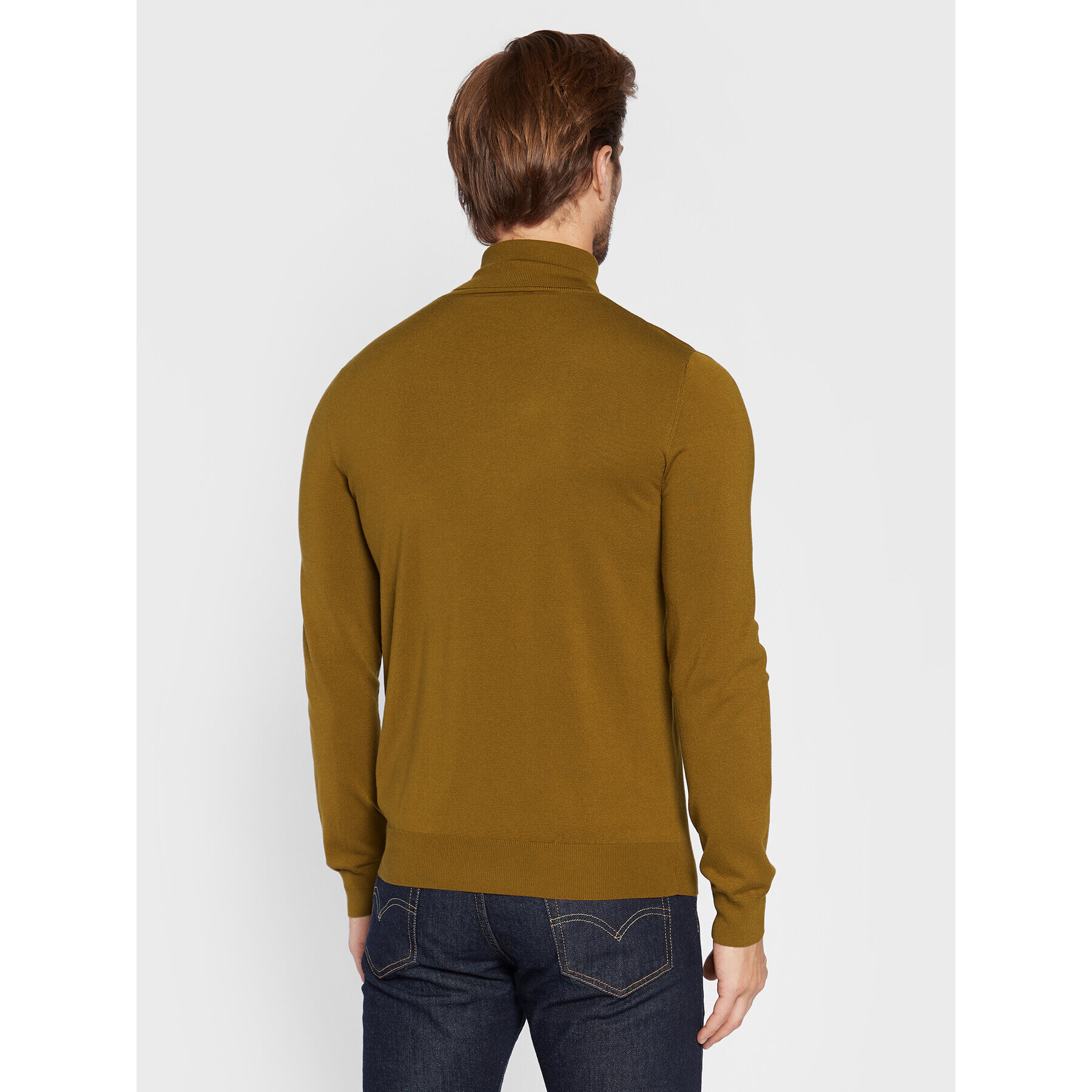 Trussardi Поло 52M00629 Кафяв Regular Fit - Pepit.bg