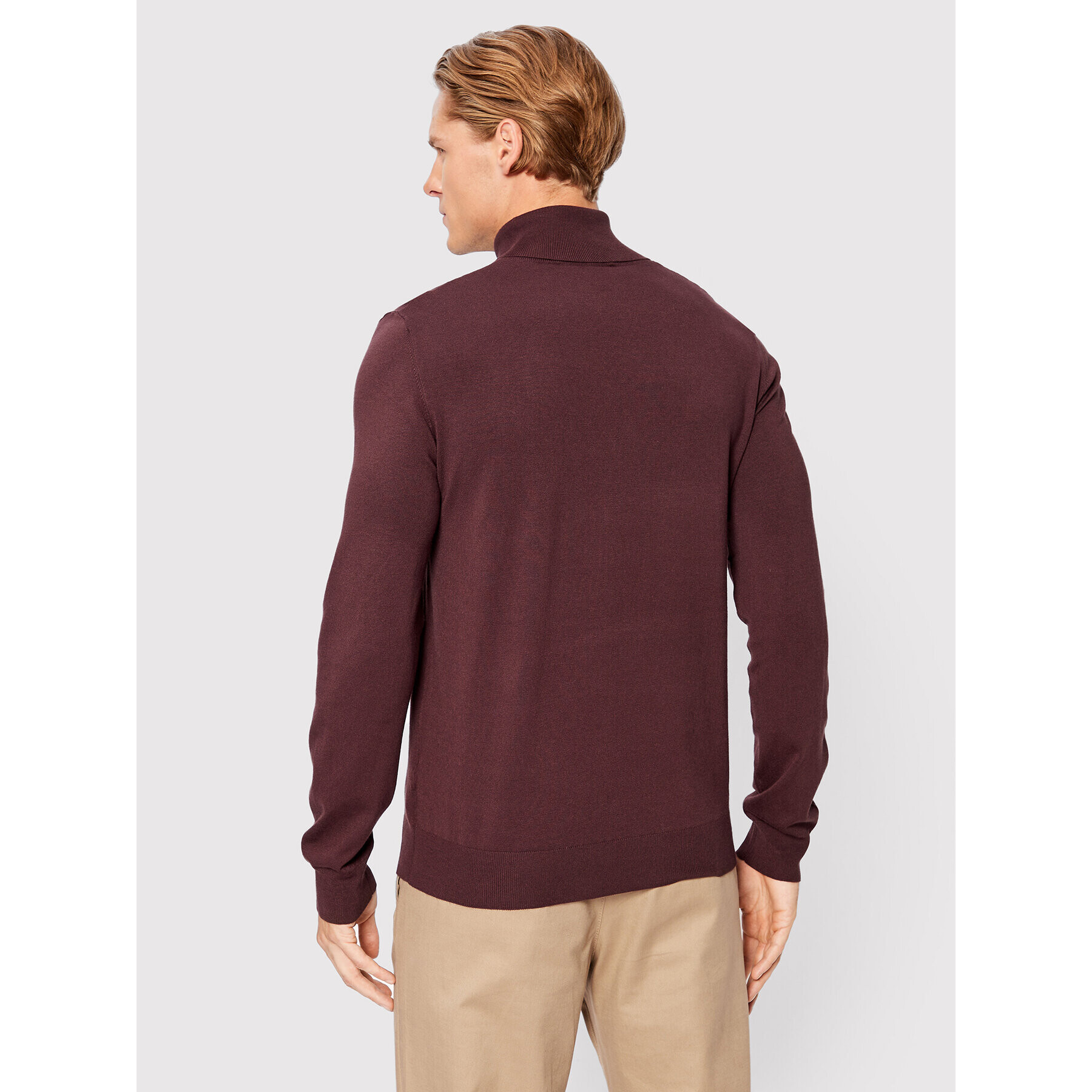 Trussardi Поло 52M00629 Кафяв Regular Fit - Pepit.bg