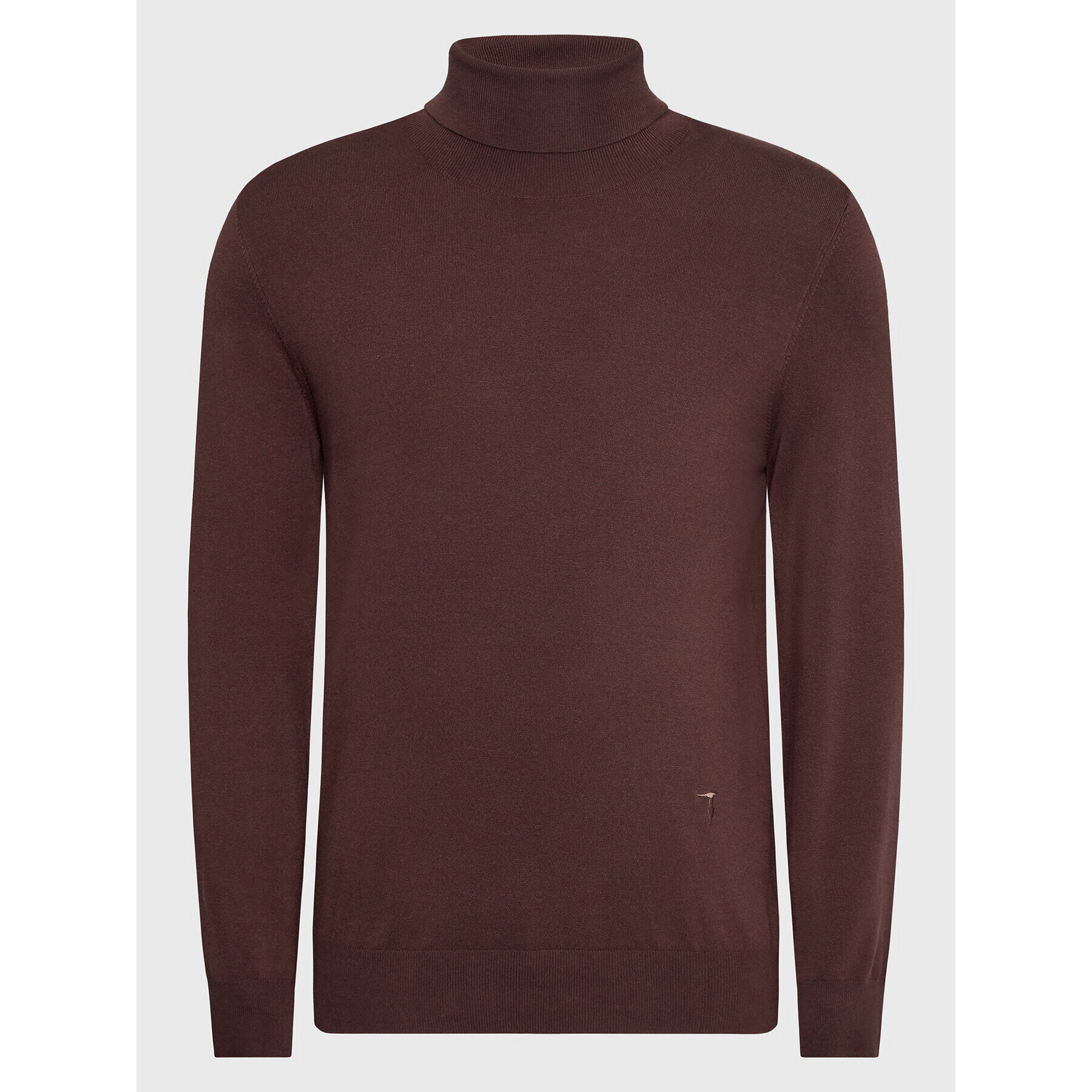 Trussardi Поло 52M00629 Кафяв Regular Fit - Pepit.bg