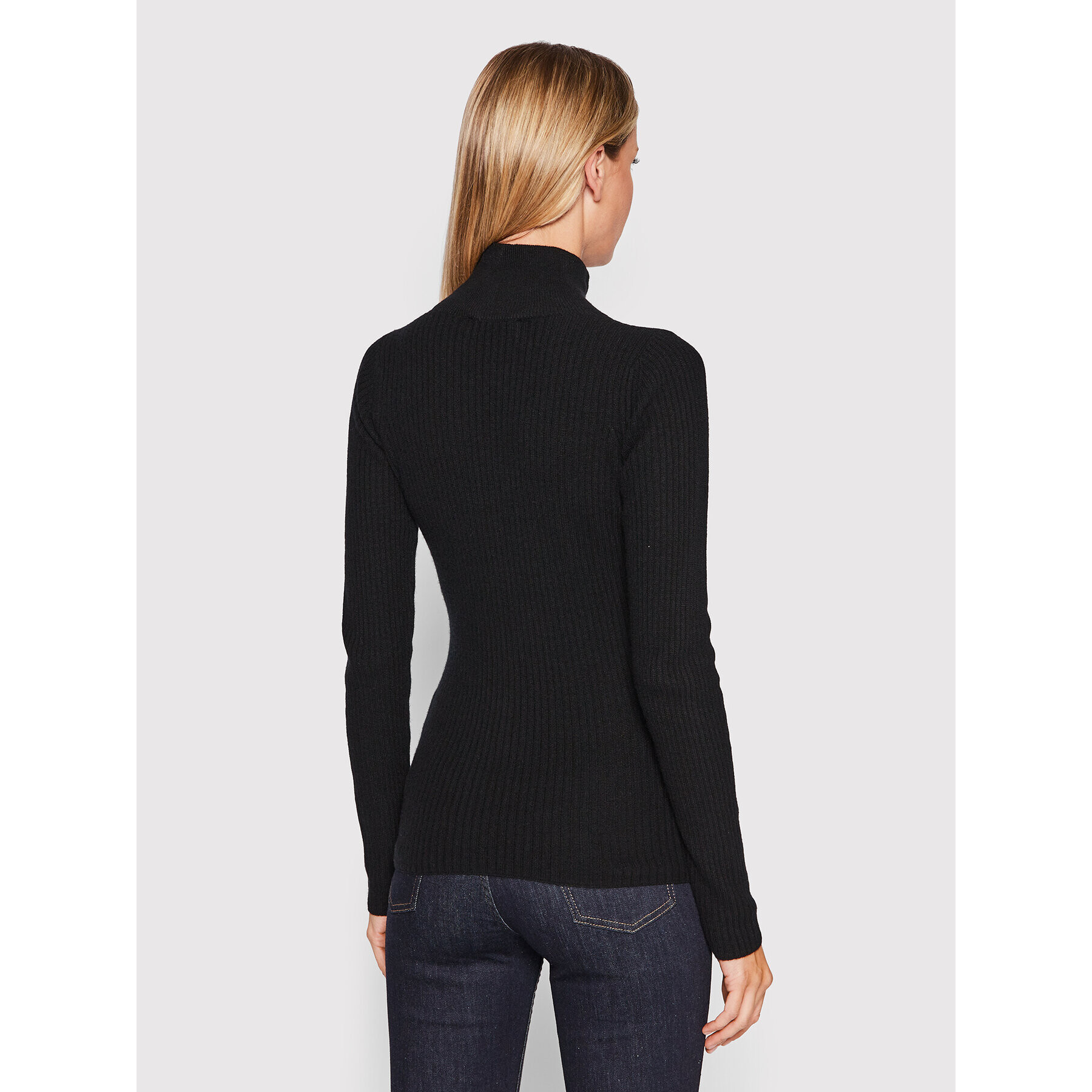 Trussardi Поло Archive Ribs 56M00532 Черен Regular Fit - Pepit.bg