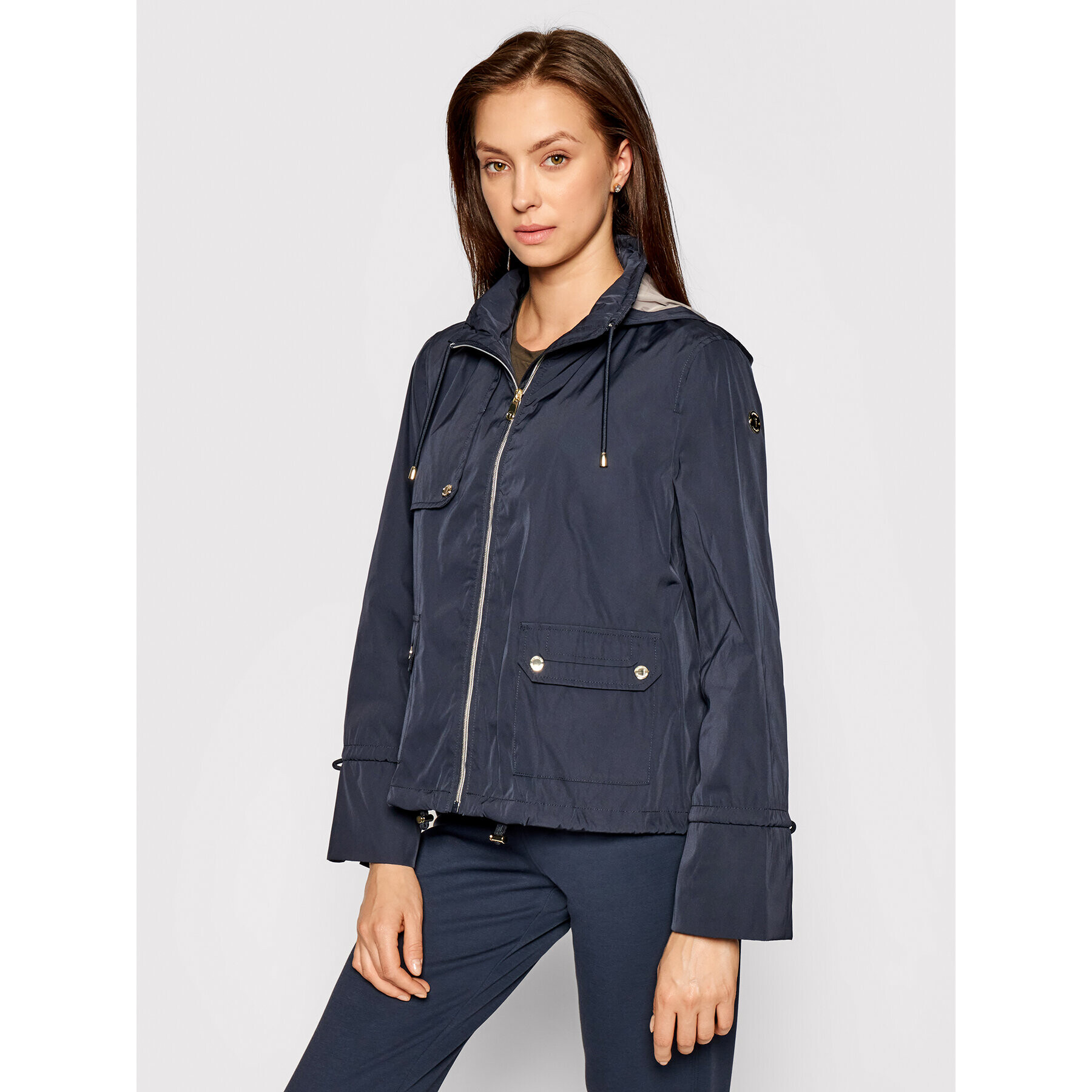 Trussardi Преходно яке Memory 56S00642 Тъмносин Regular Fit - Pepit.bg