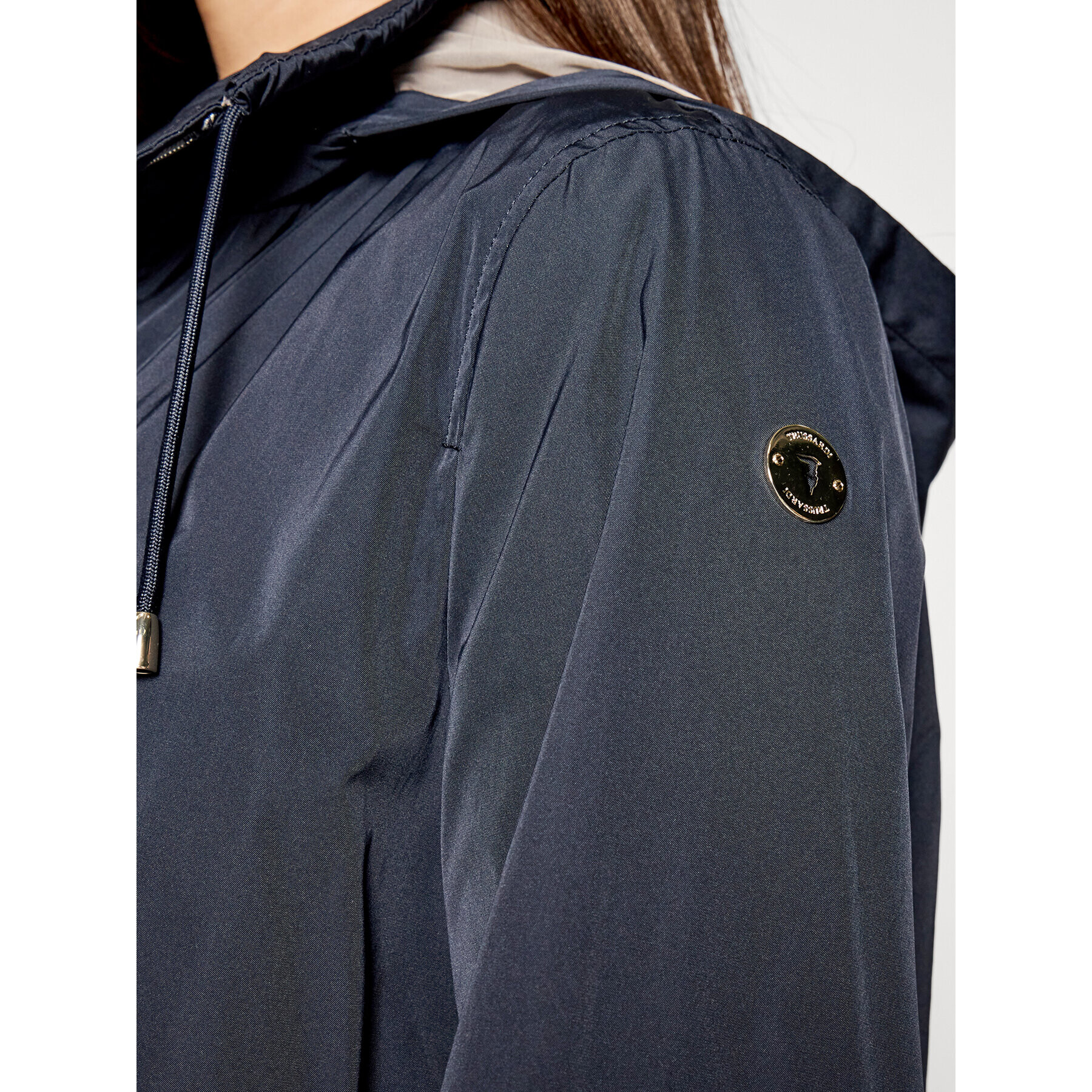 Trussardi Преходно яке Memory 56S00642 Тъмносин Regular Fit - Pepit.bg