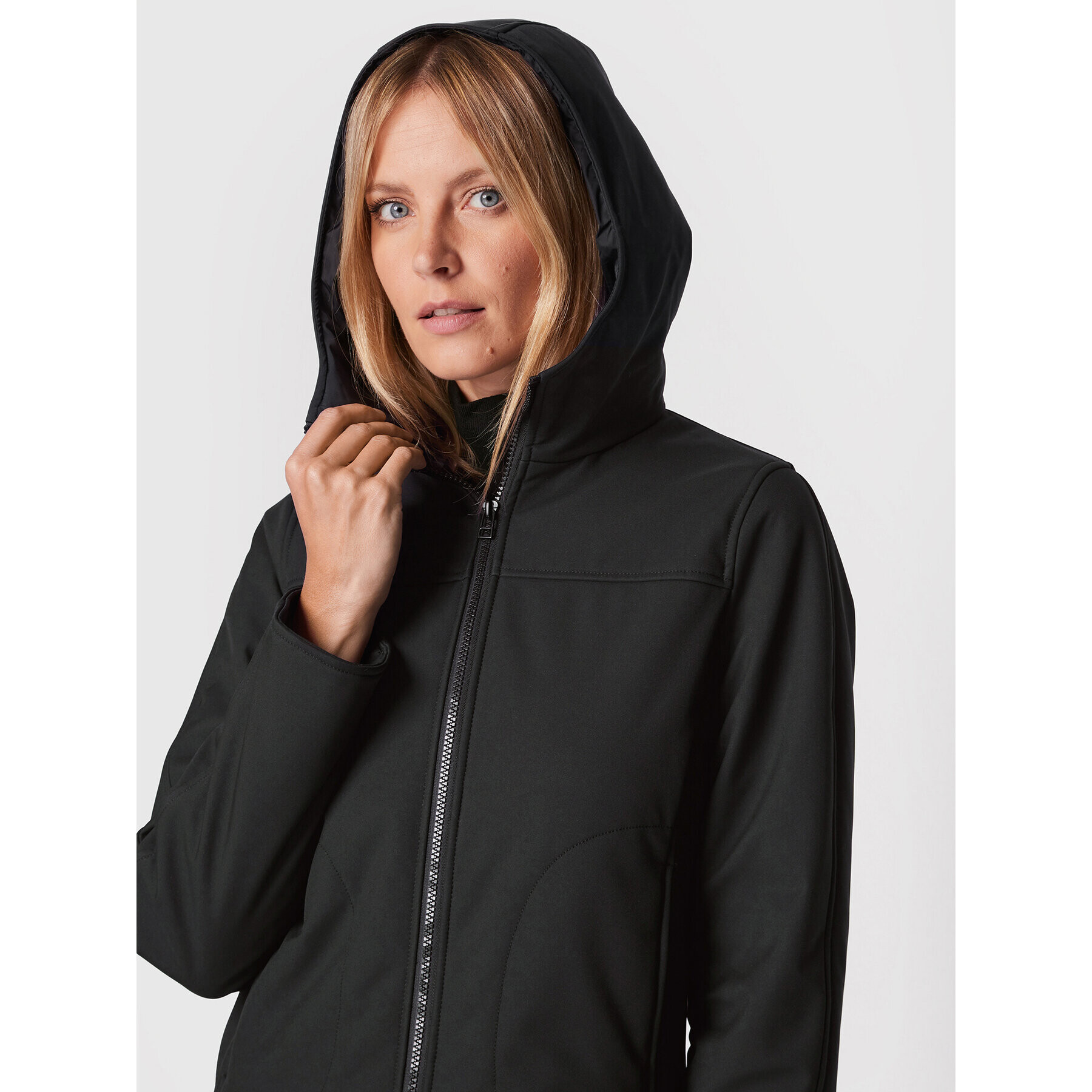 Trussardi Преходно яке Technical Poly 56S00799 Черен Regular Fit - Pepit.bg