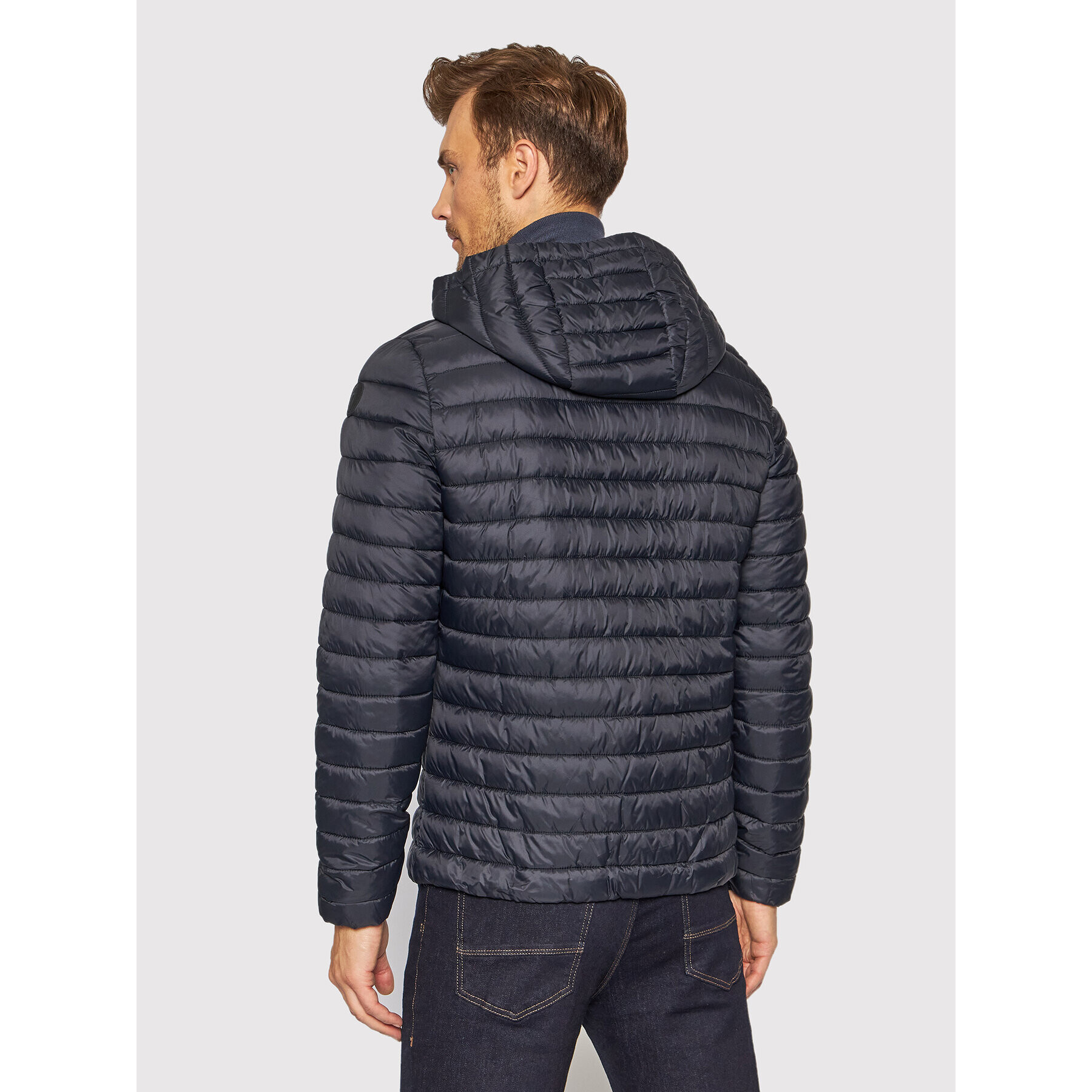 Trussardi Пухено яке 1T001596 Черен Regular Fit - Pepit.bg