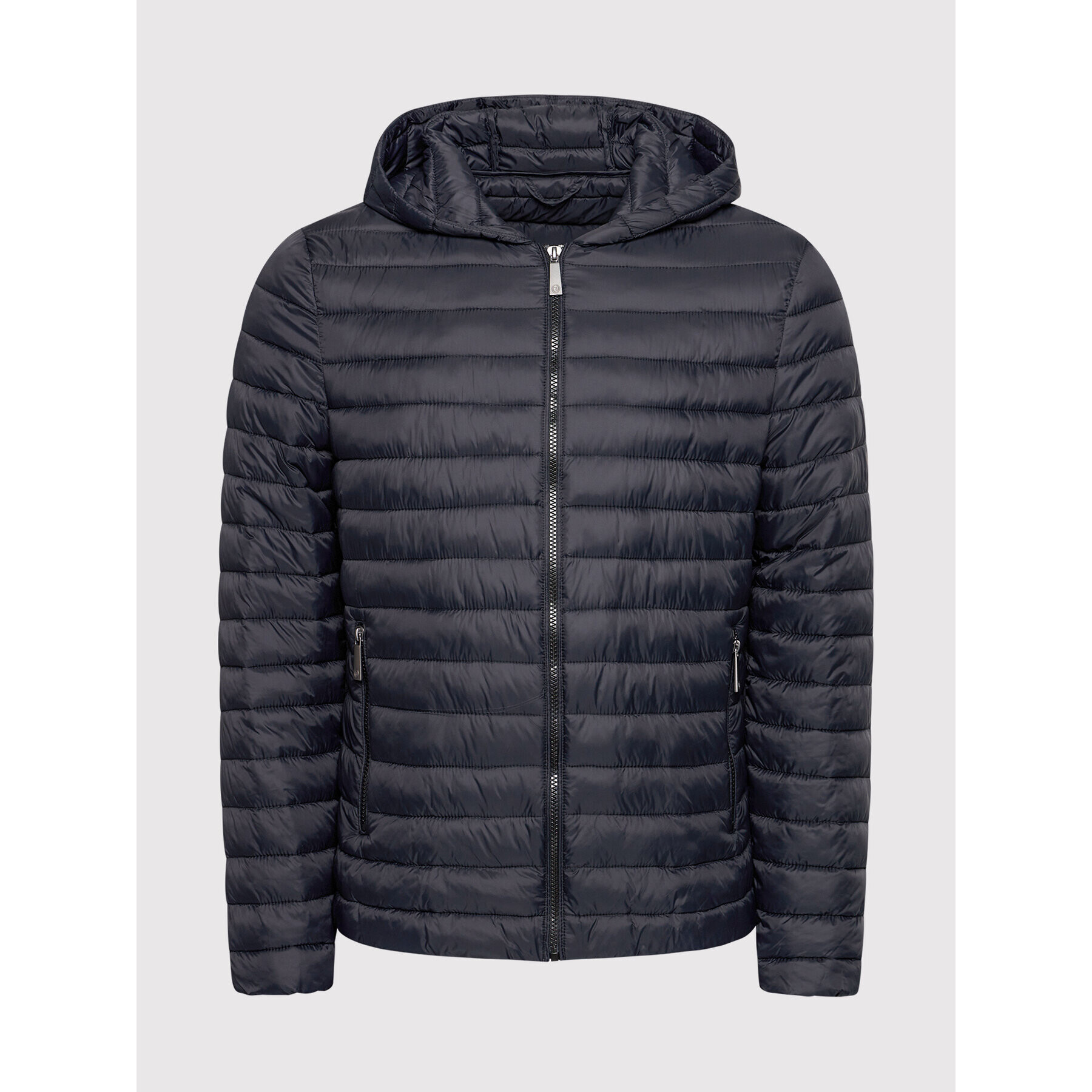 Trussardi Пухено яке 1T001596 Черен Regular Fit - Pepit.bg