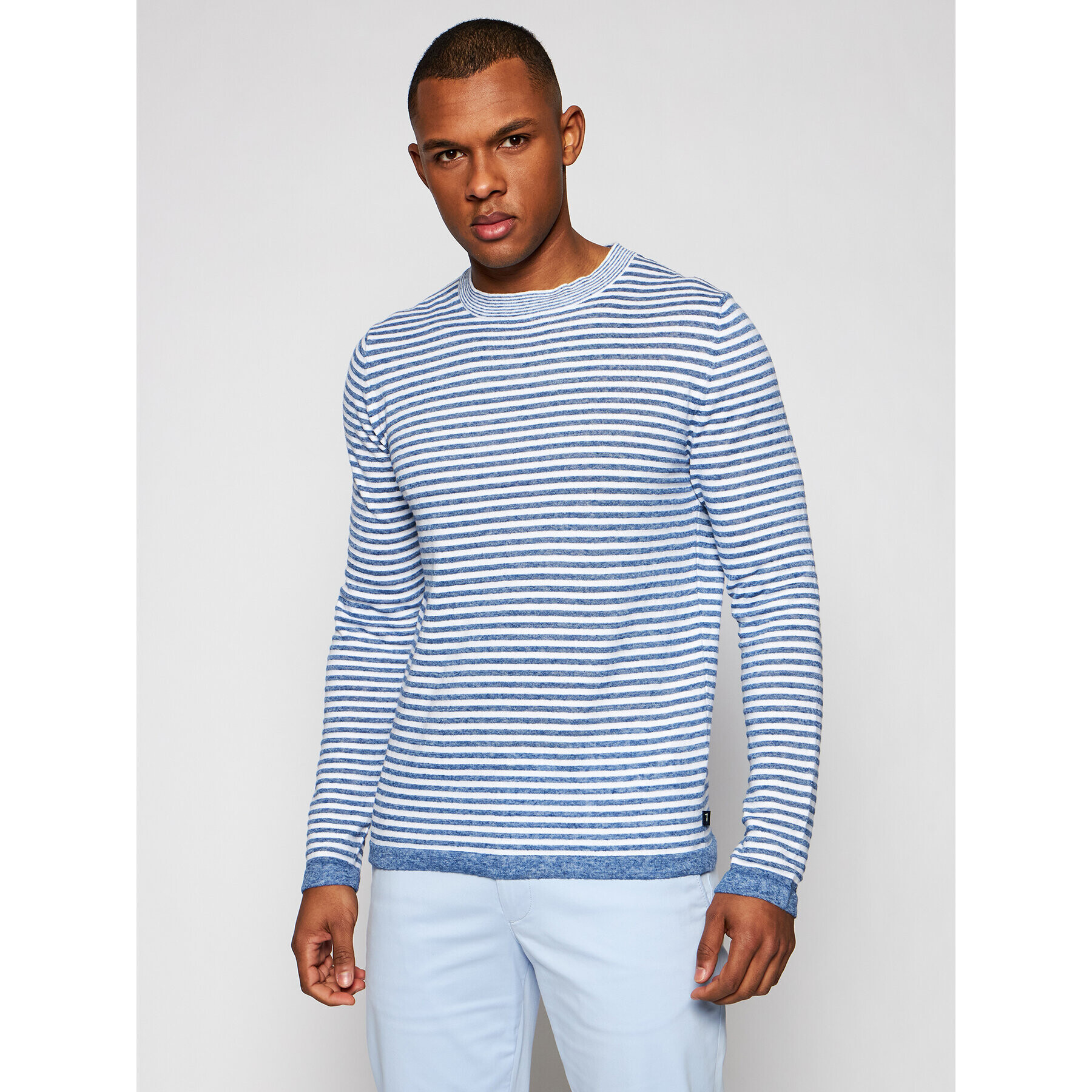 Trussardi Пуловер 52M00483 Син Regular Fit - Pepit.bg