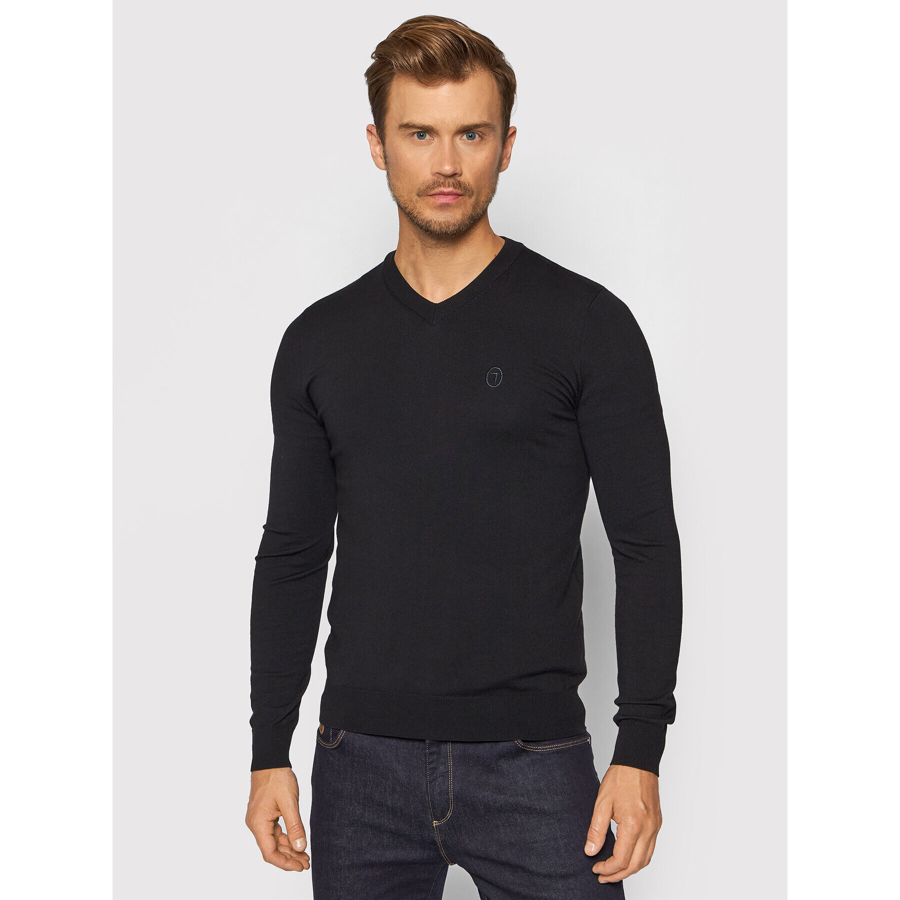 Trussardi Пуловер 52M00518 Черен Regular Fit - Pepit.bg