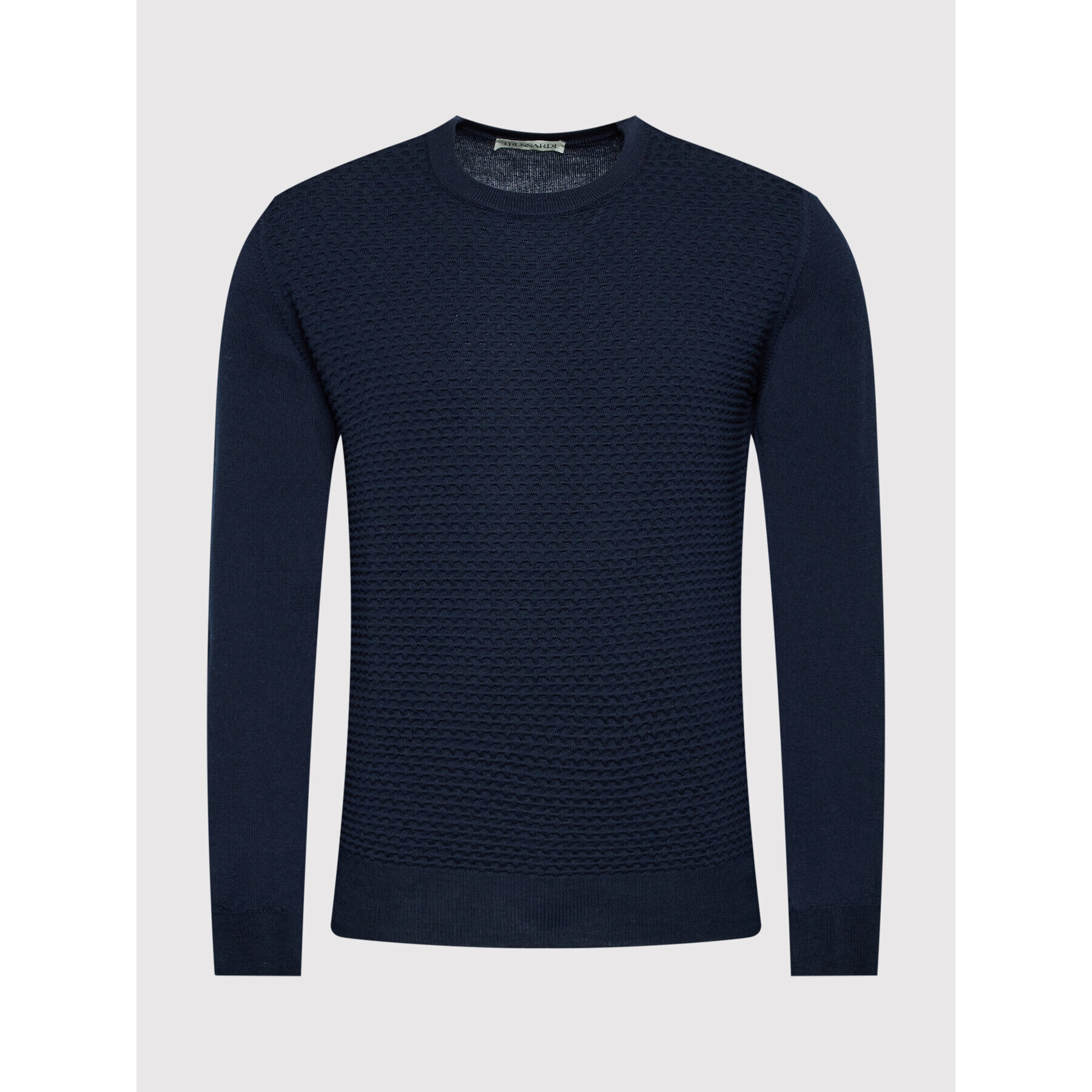 Trussardi Пуловер 52M00642 Тъмносин Regular Fit - Pepit.bg