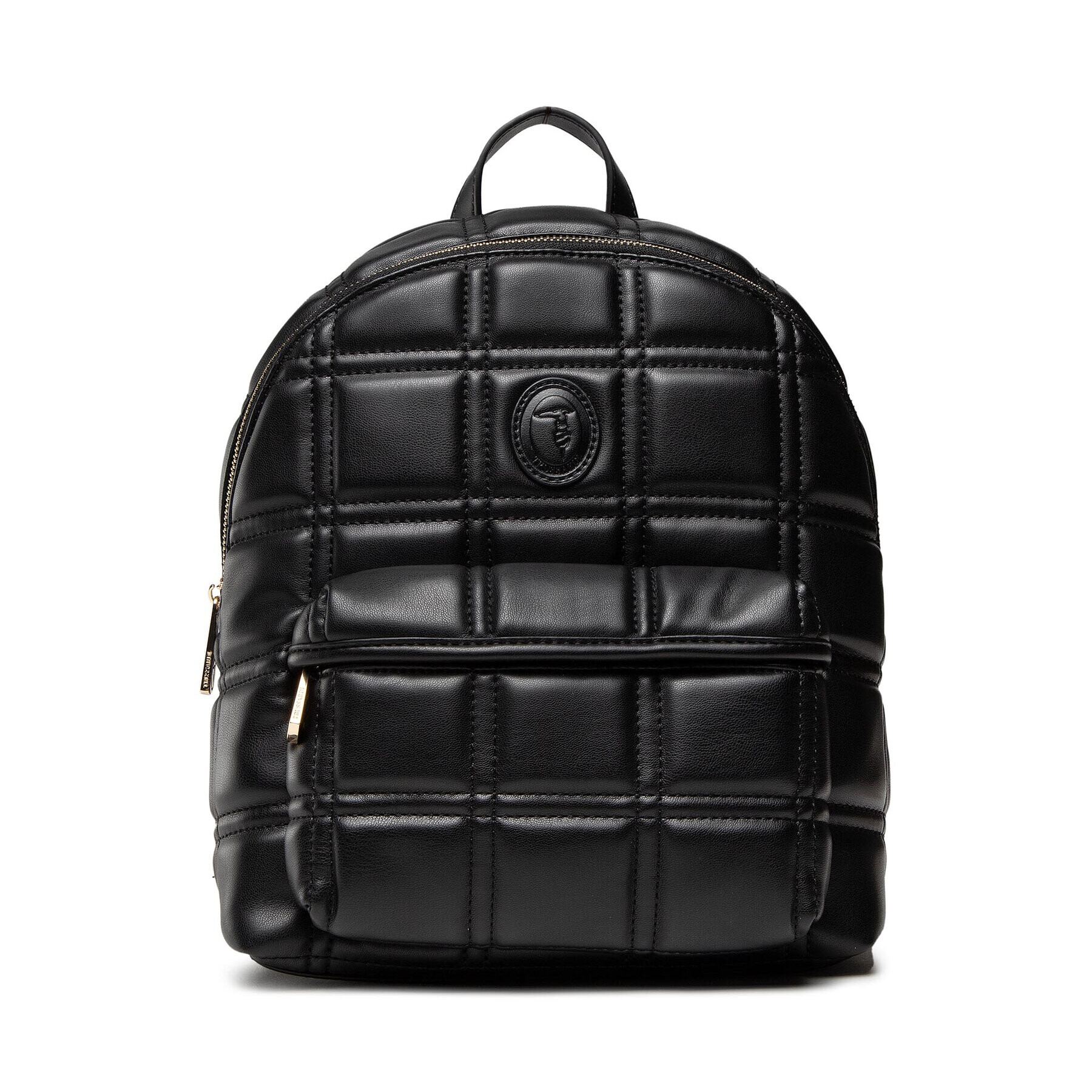 Trussardi Раница Alyssa Backpack Sm Quilted Smooth 75B01313 Черен - Pepit.bg