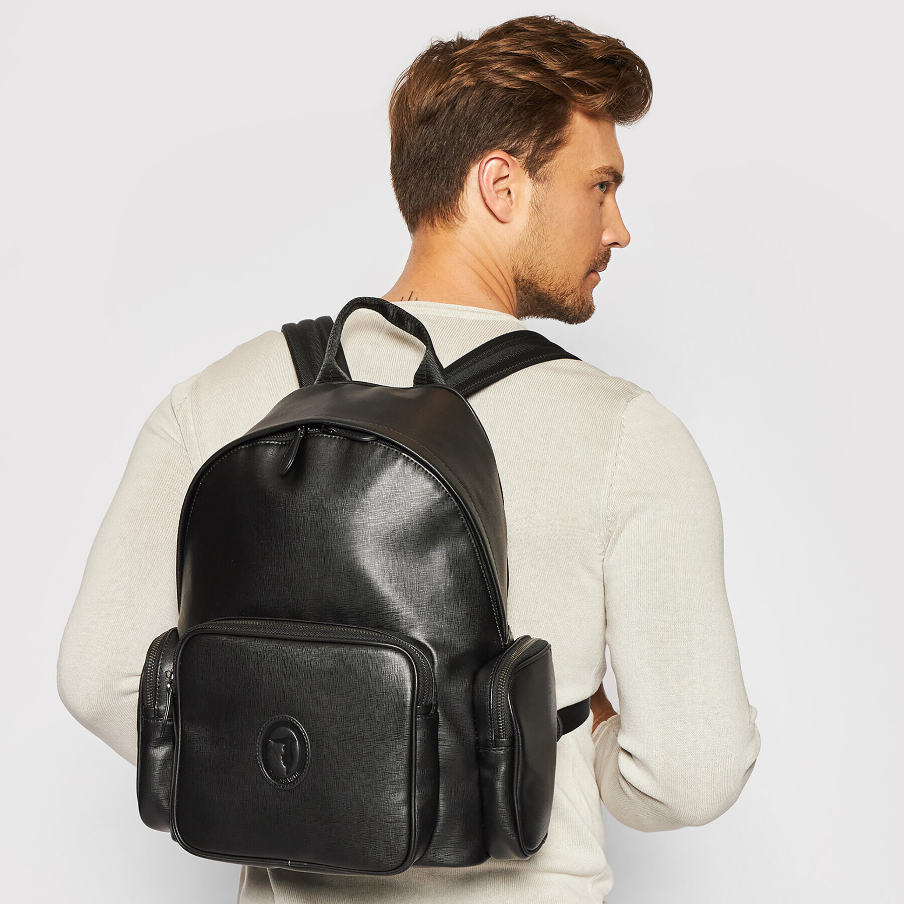 Trussardi Раница Pre Urban Backpack 71B00244 Черен - Pepit.bg