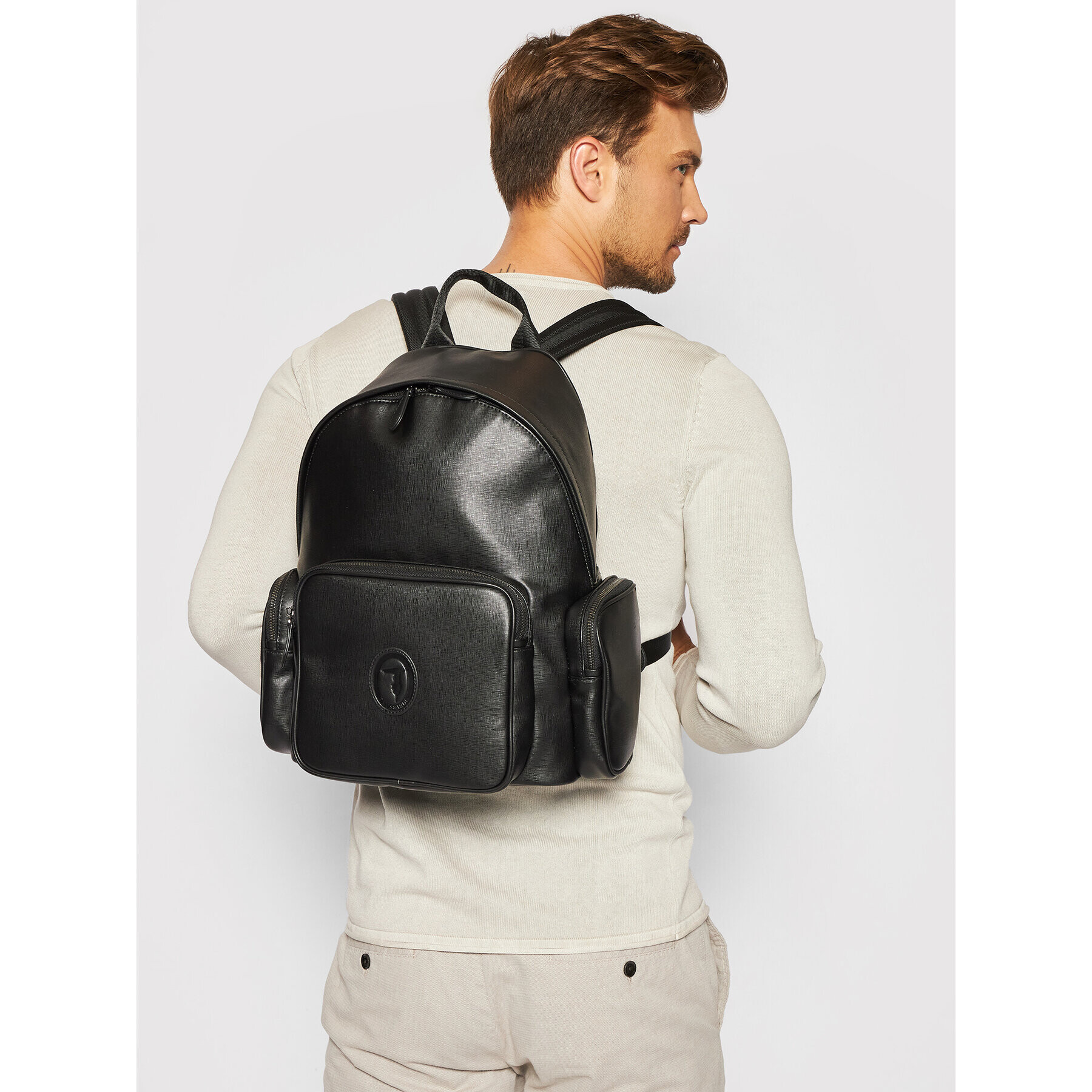 Trussardi Раница Pre Urban Backpack 71B00244 Черен - Pepit.bg