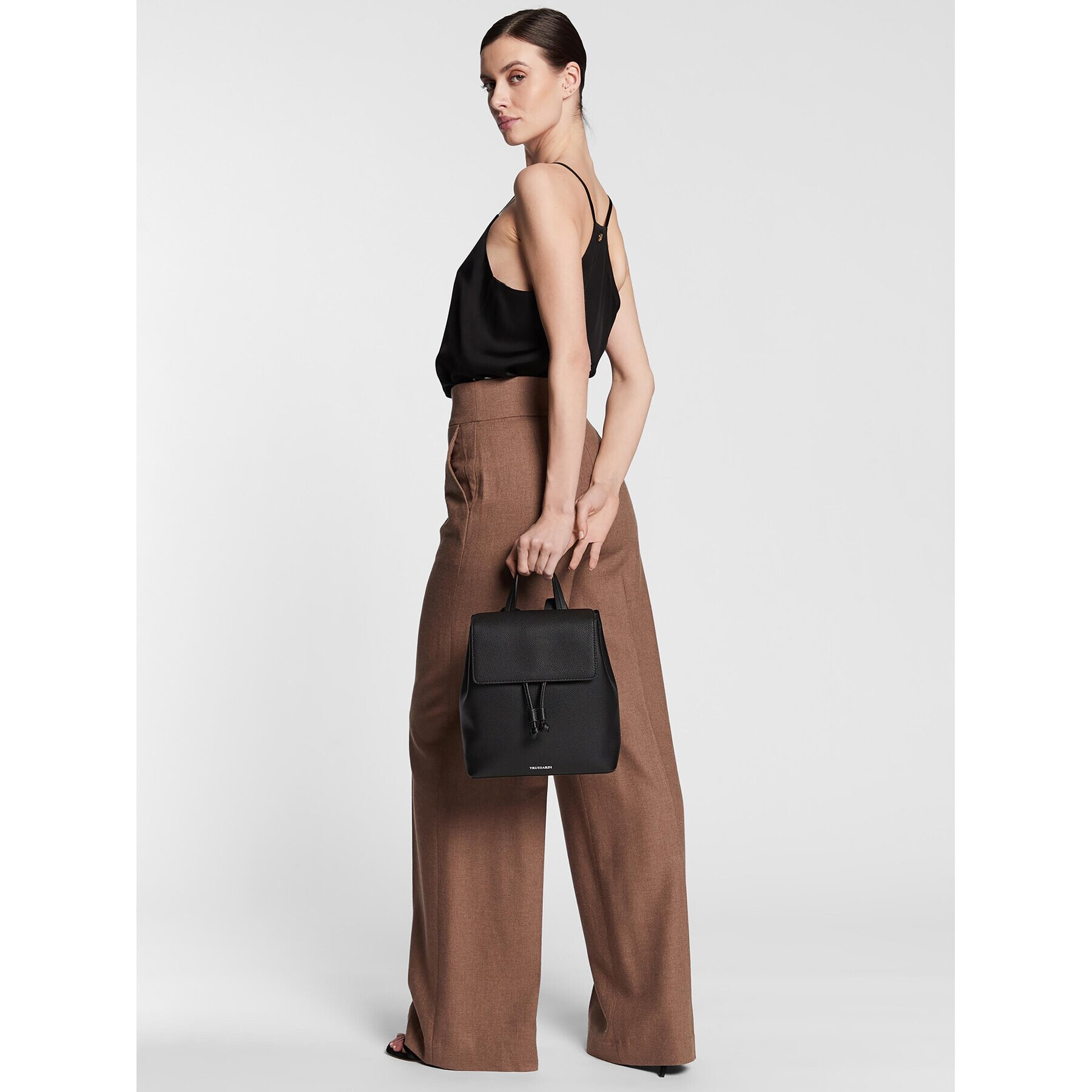 Trussardi Раница 75B01491 Черен - Pepit.bg