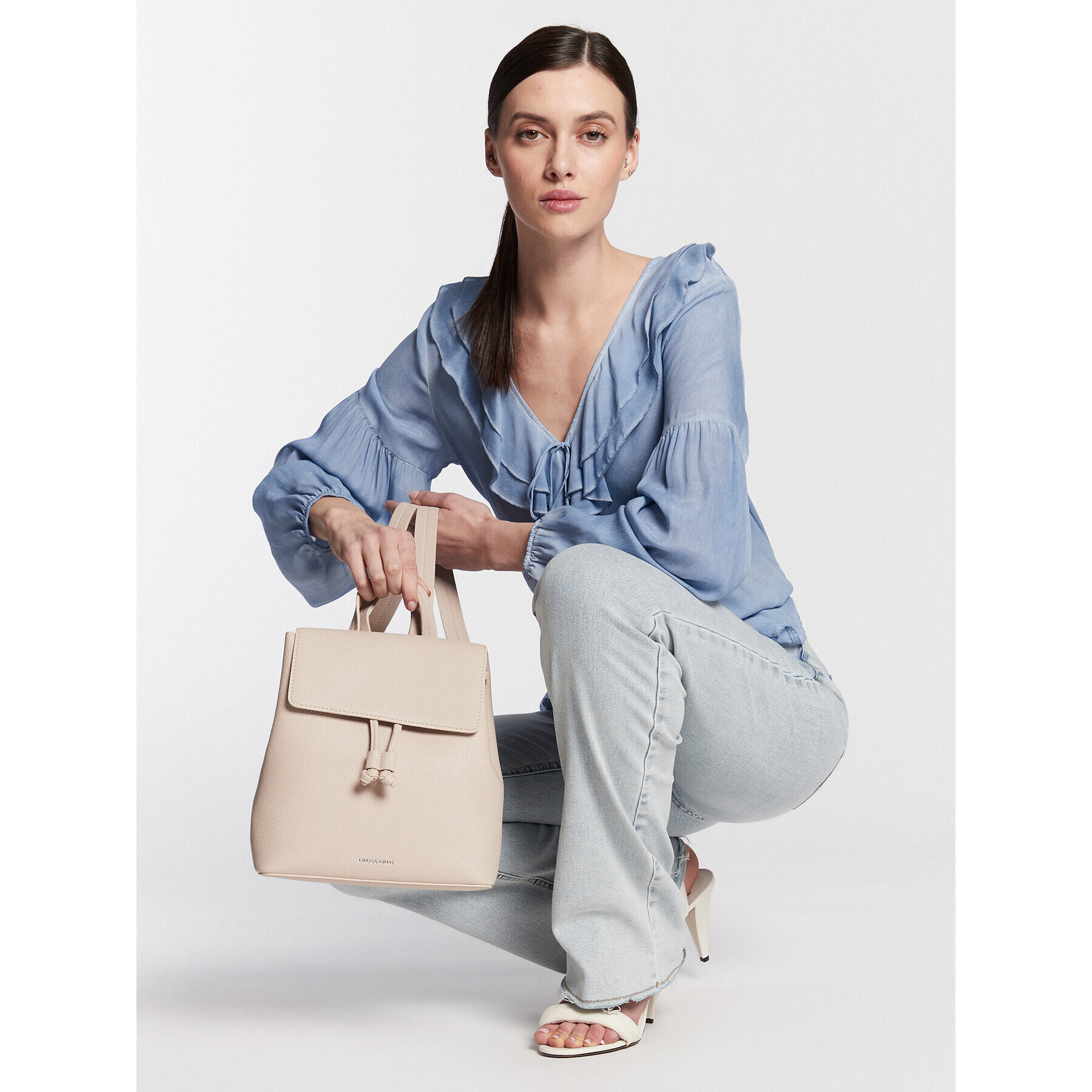 Trussardi Раница Nadir Bacpack Sm 75B01491 Бежов - Pepit.bg