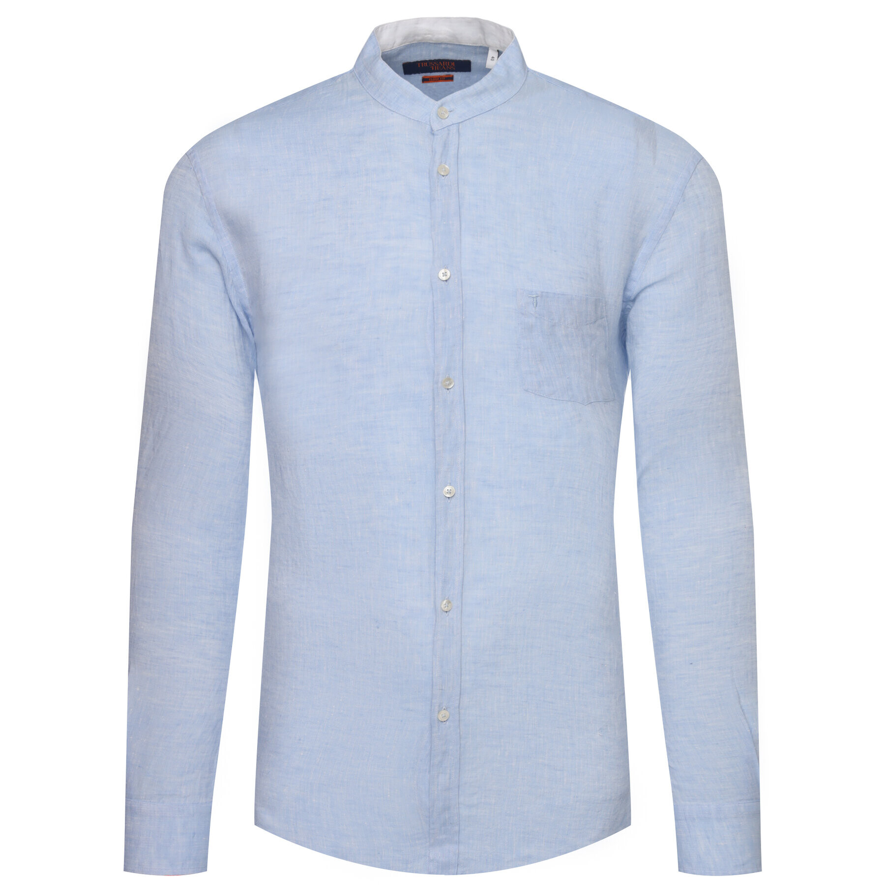 Trussardi Риза 52C00154 Син Close Fit - Pepit.bg