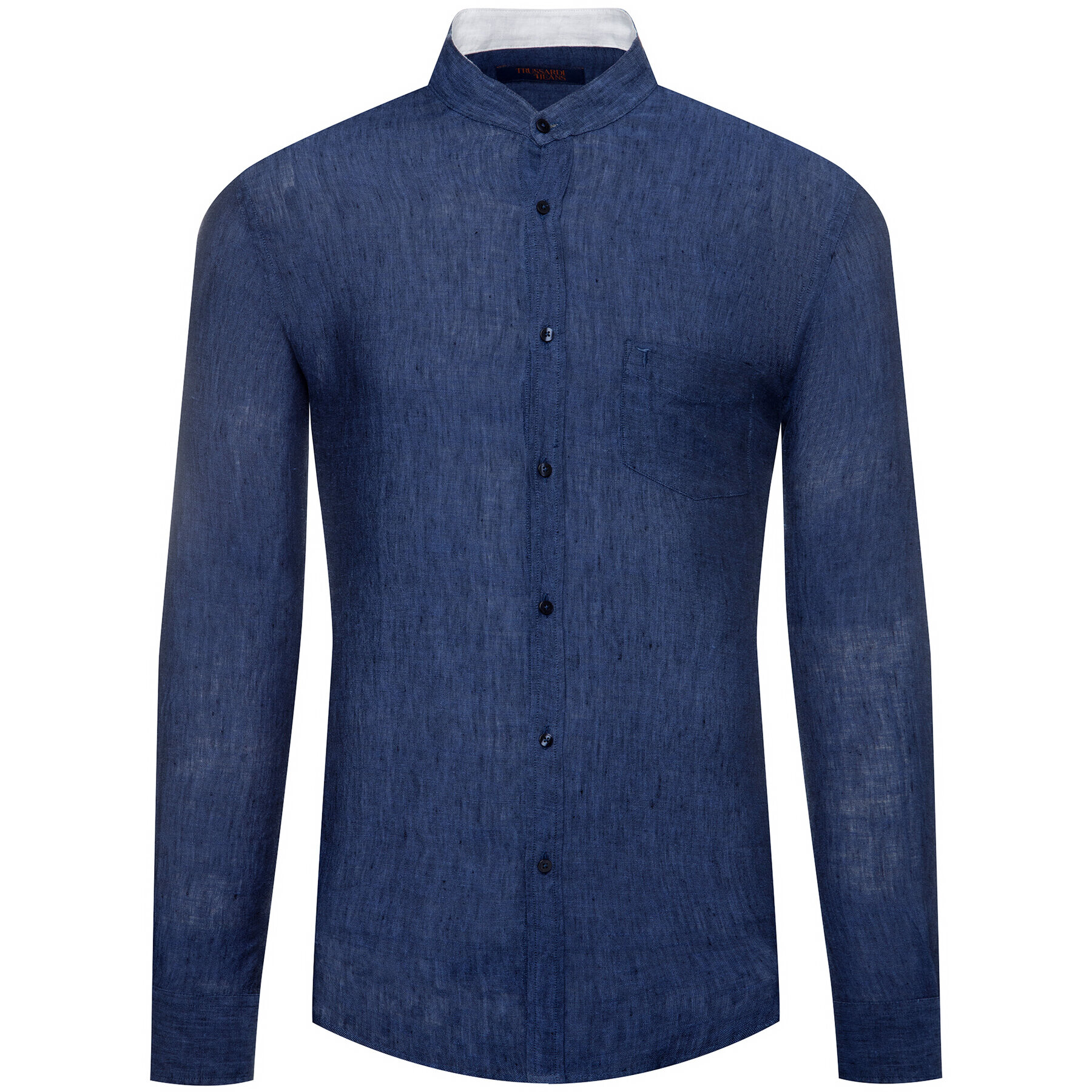 Trussardi Риза 52C00154 Тъмносин Close Fit - Pepit.bg