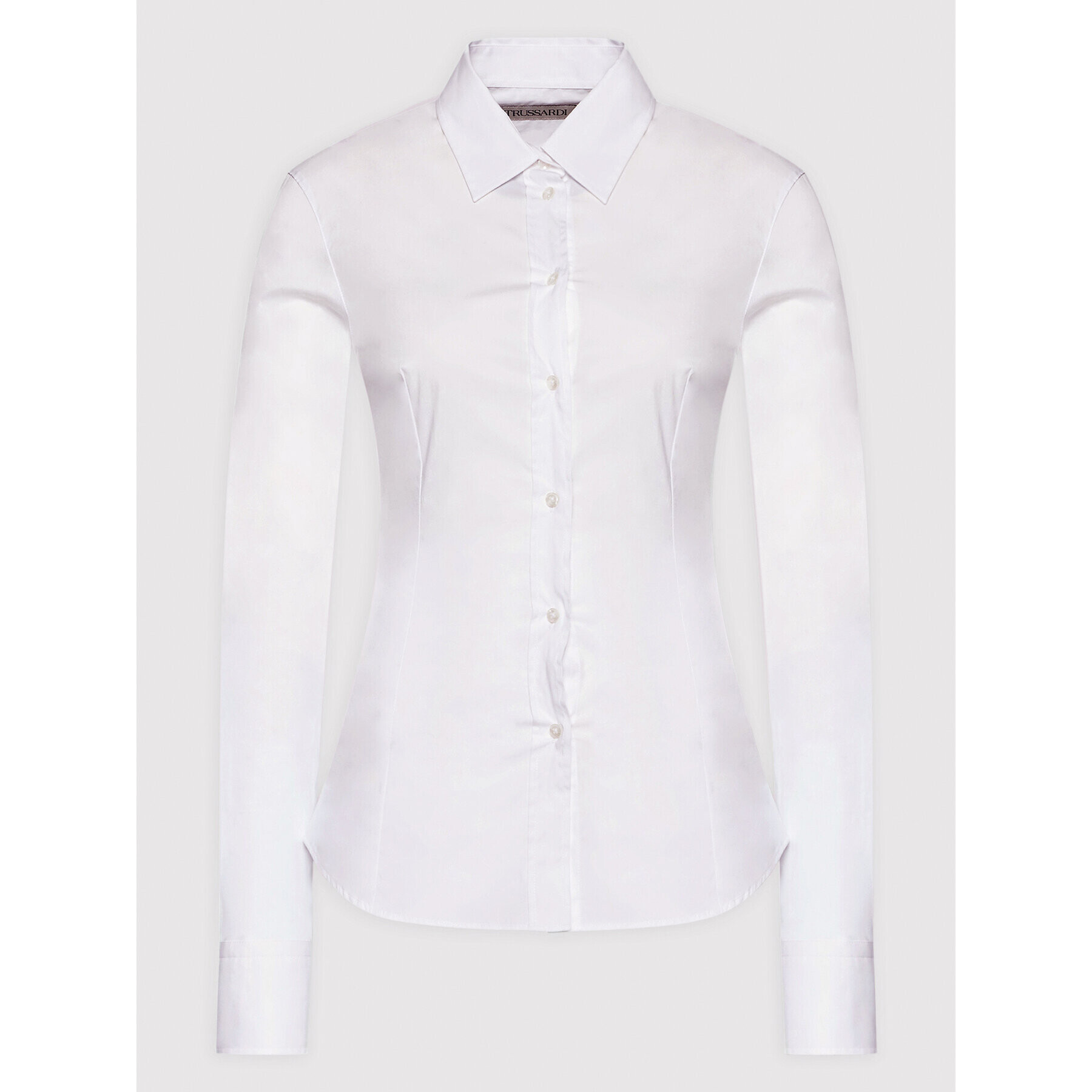 Trussardi Риза 56C00566 Бял Regular Fit - Pepit.bg