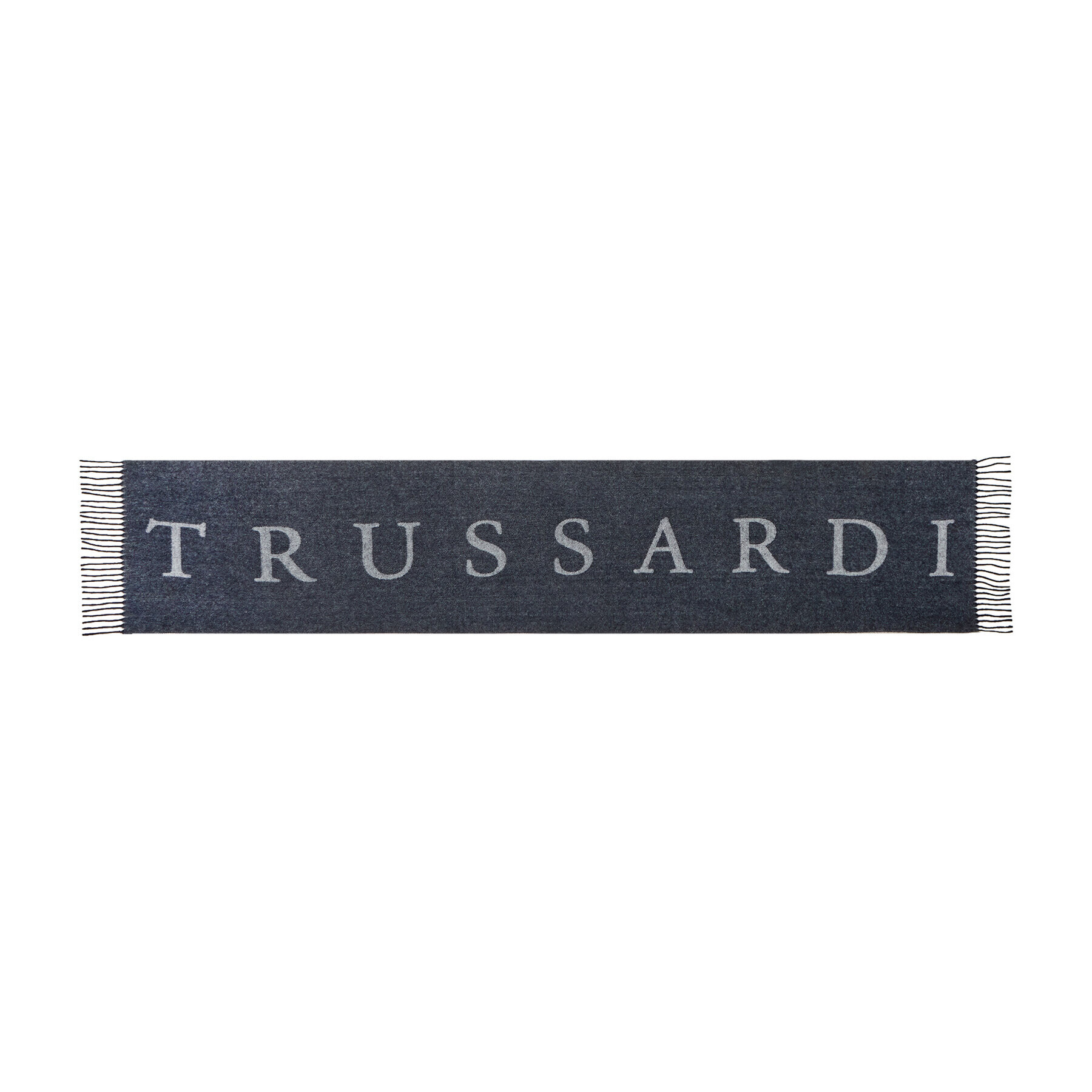 Trussardi Шал Lettering 57Z00274 Сив - Pepit.bg