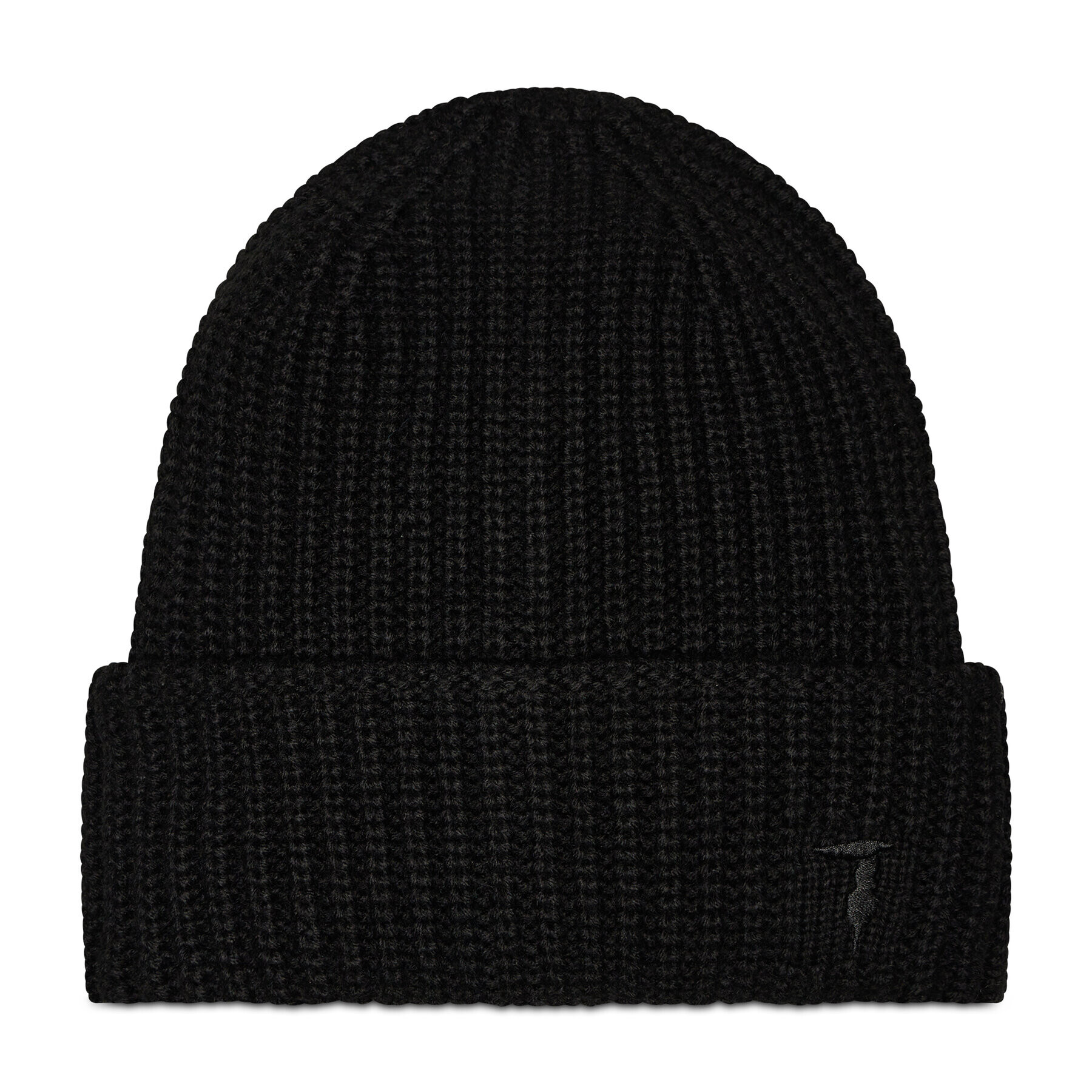 Trussardi Шапка Beanie Greyhound Embrodery 59Z00348 Черен - Pepit.bg