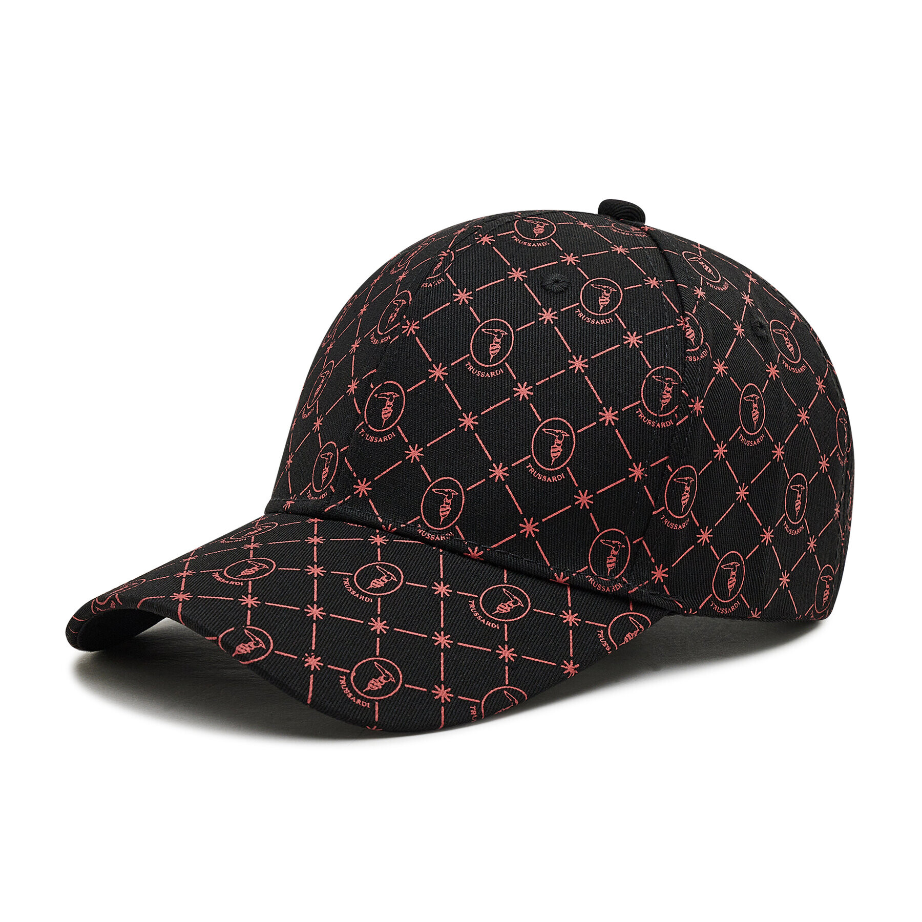 Trussardi Шапка с козирка Baseball Hat Monogram 57Z00253 Черен - Pepit.bg