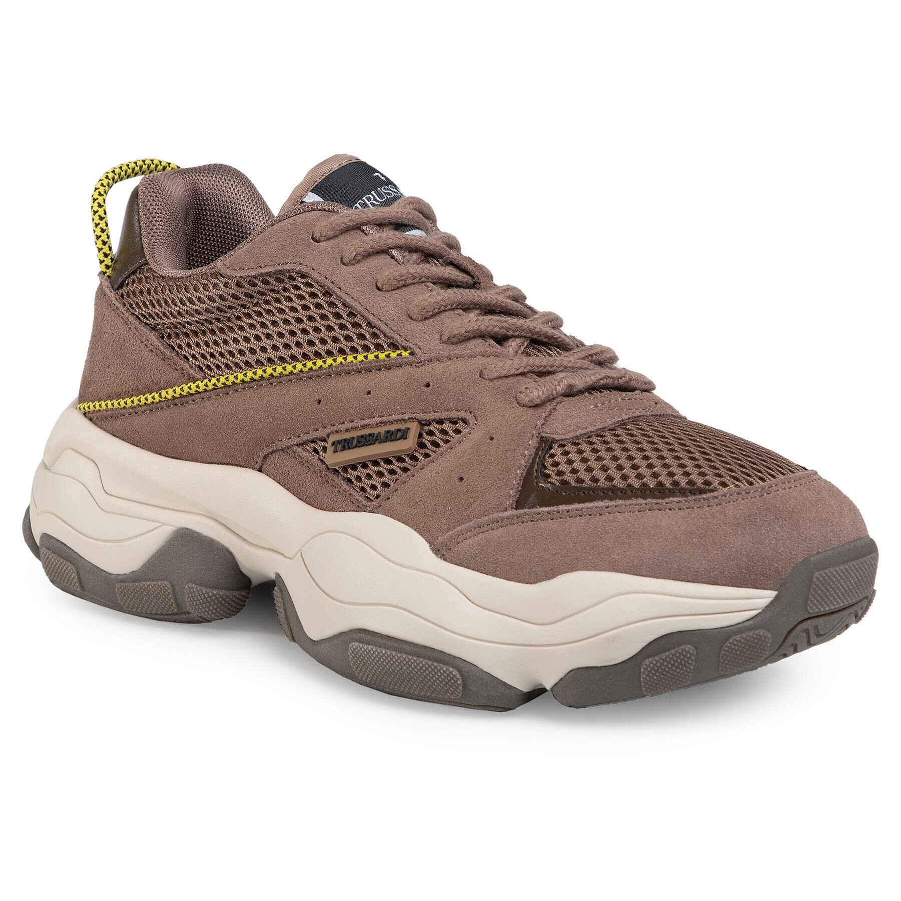Trussardi Сникърси 77A00276 Кафяв - Pepit.bg