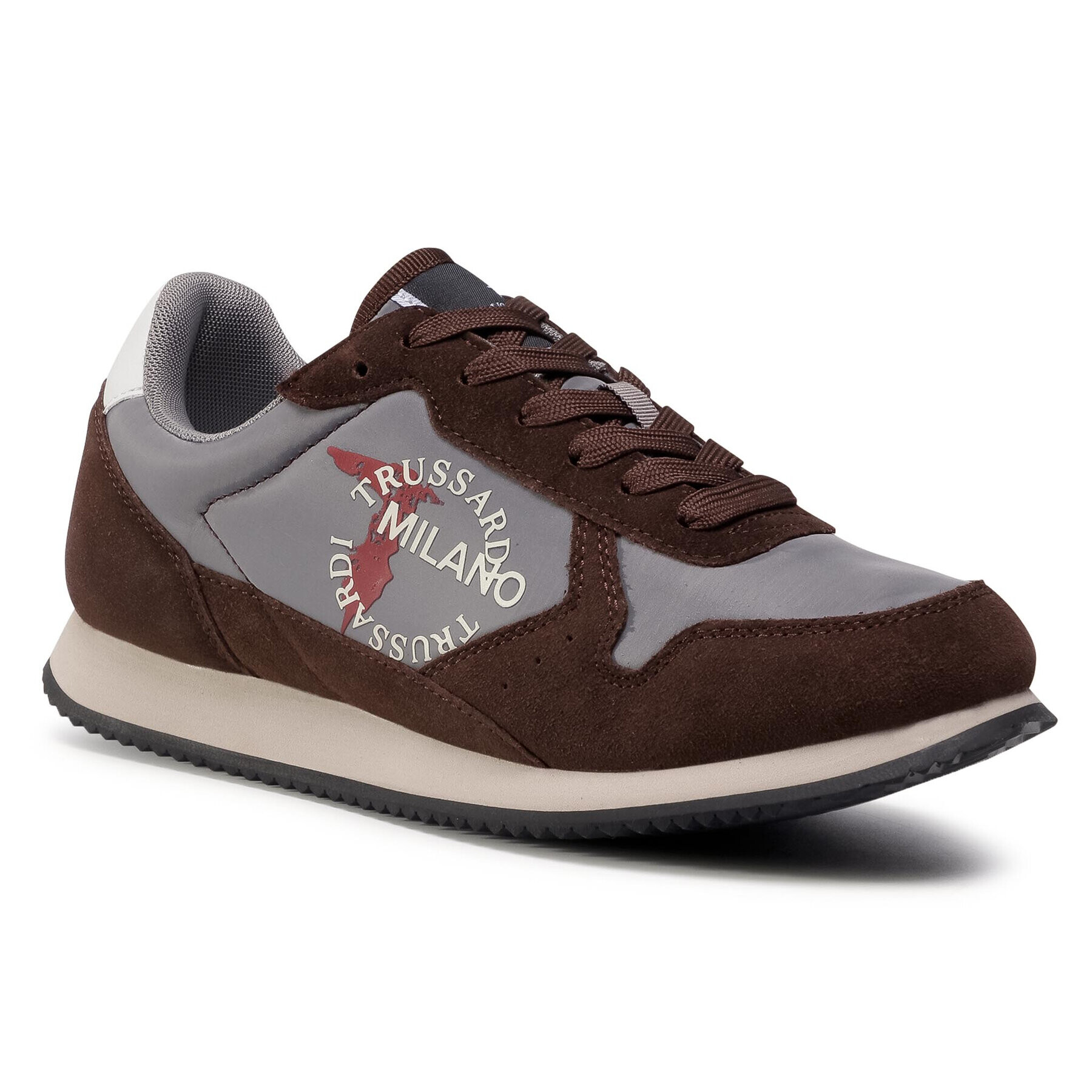 Trussardi Сникърси 77A00282 Кафяв - Pepit.bg