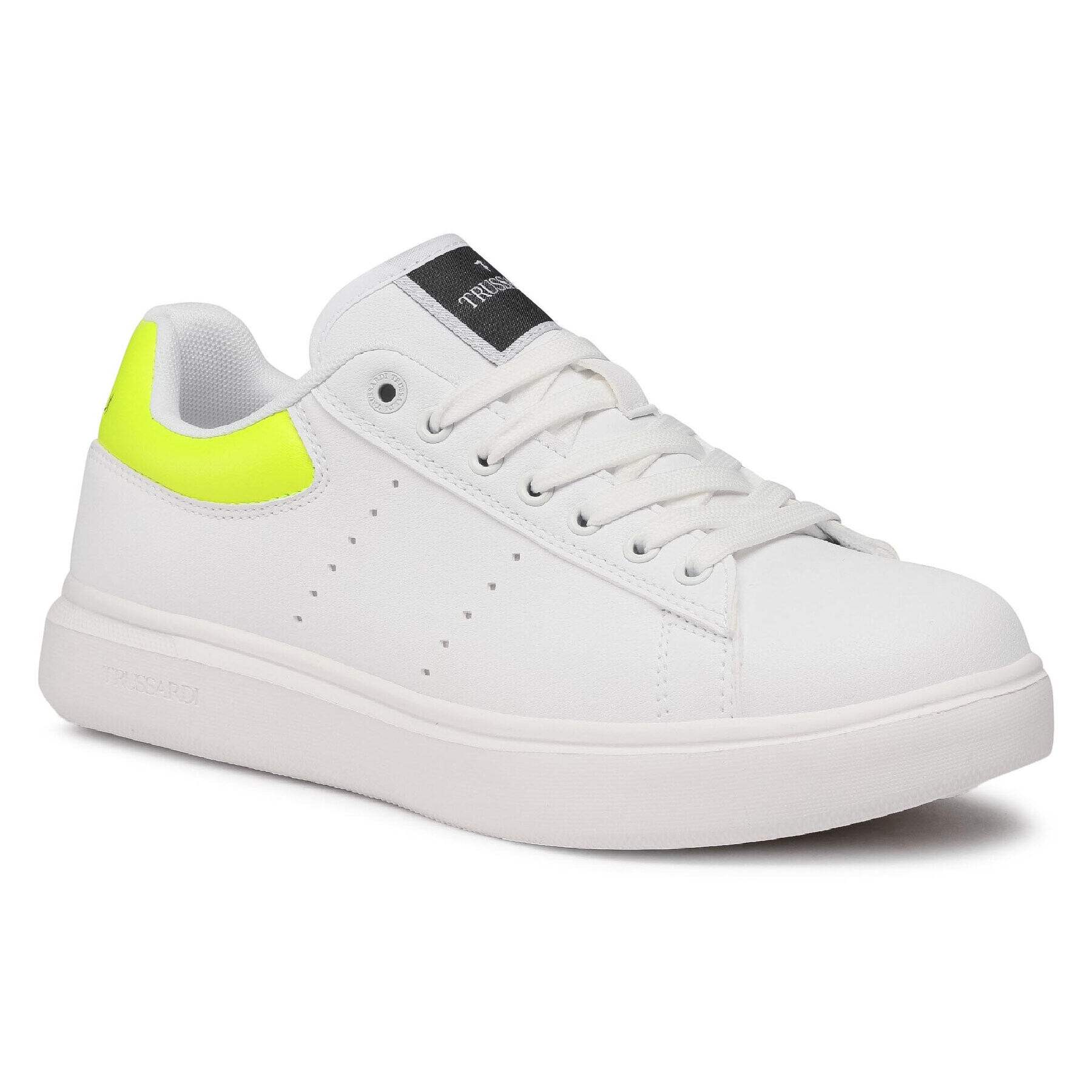 Trussardi Сникърси 77A00340 Бял - Pepit.bg