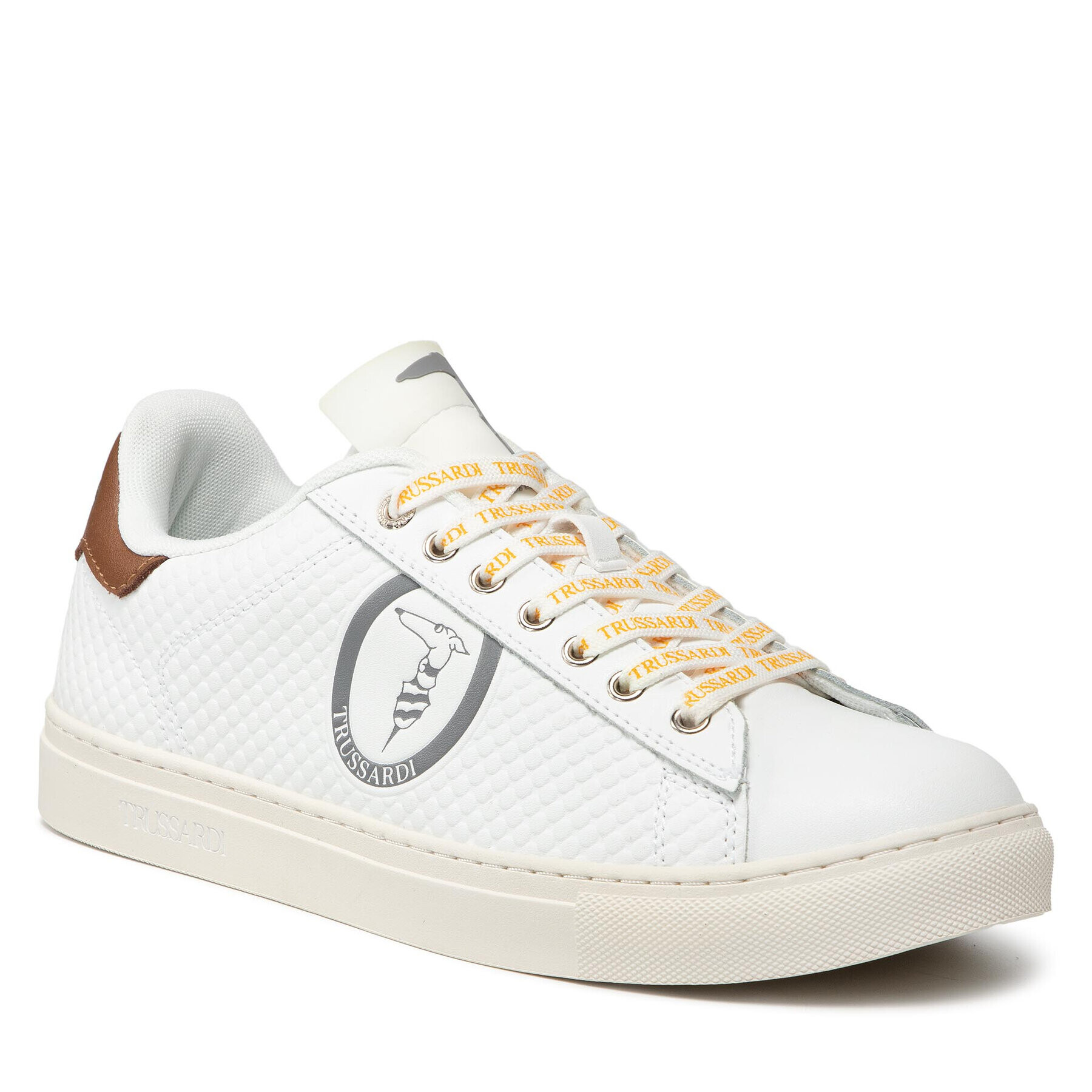 Trussardi Сникърси 77A00343 Бял - Pepit.bg