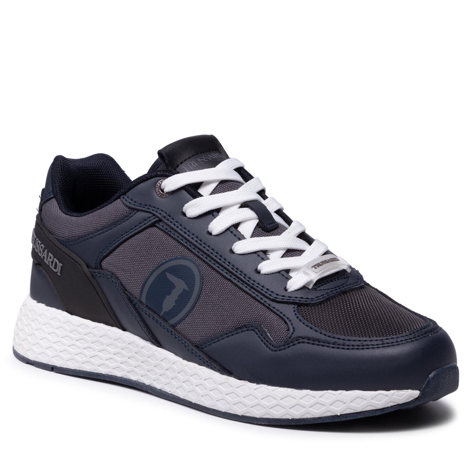 Trussardi Сникърси 77A00367 Тъмносин - Pepit.bg